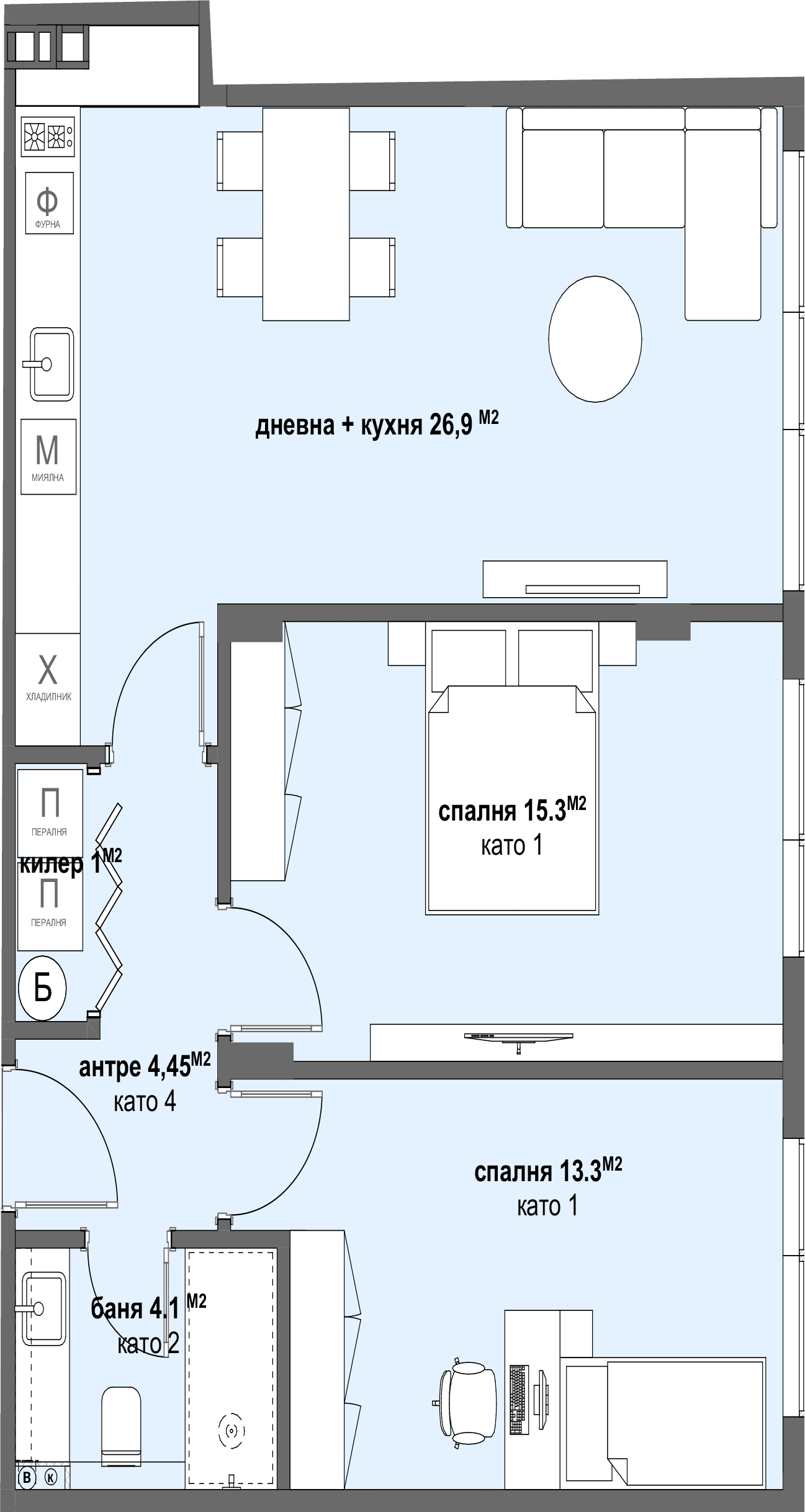Apartment № 1-graphic