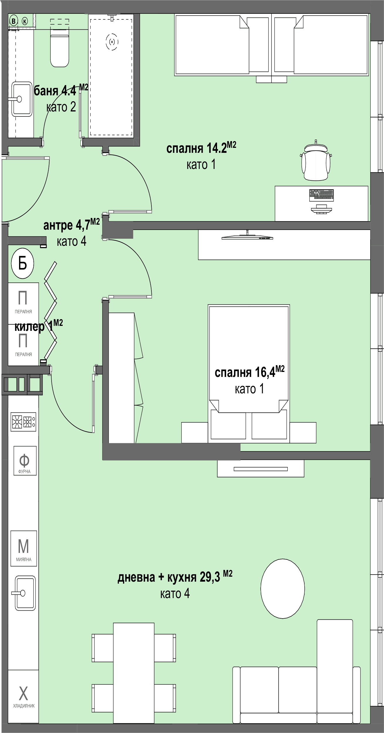 Apartment № 2-graphic