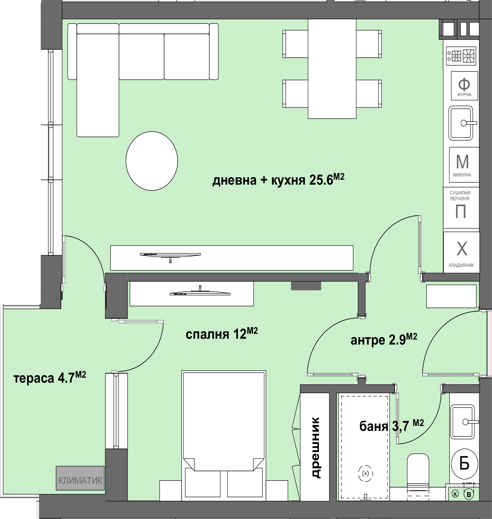 Apartment № 12-graphic