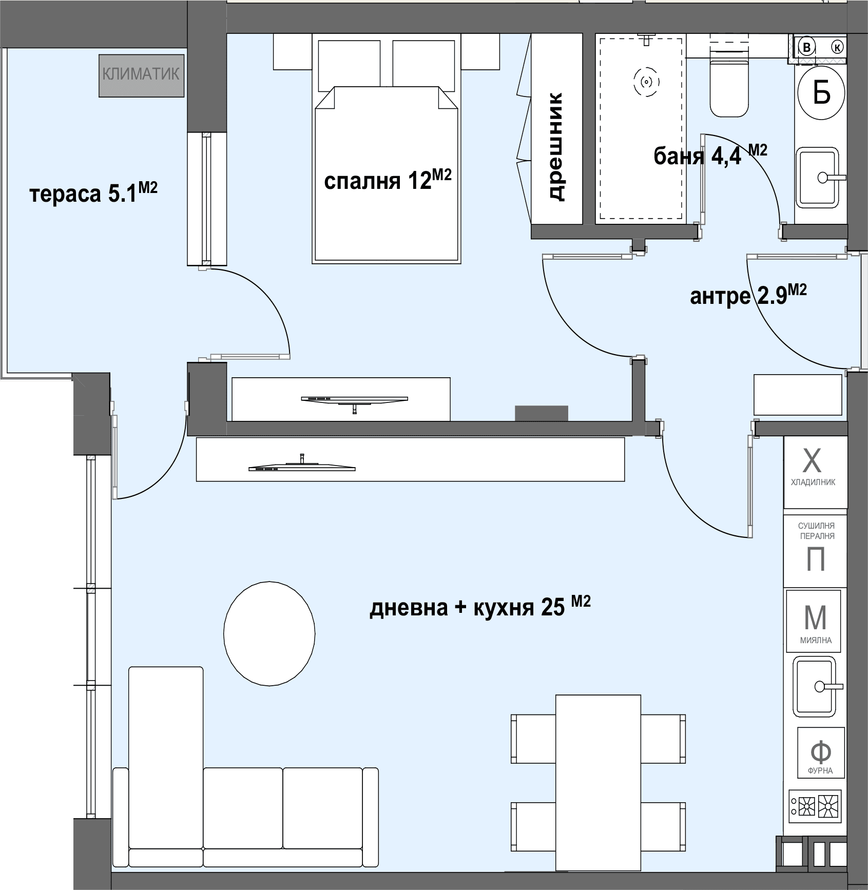 Apartment № 14-graphic