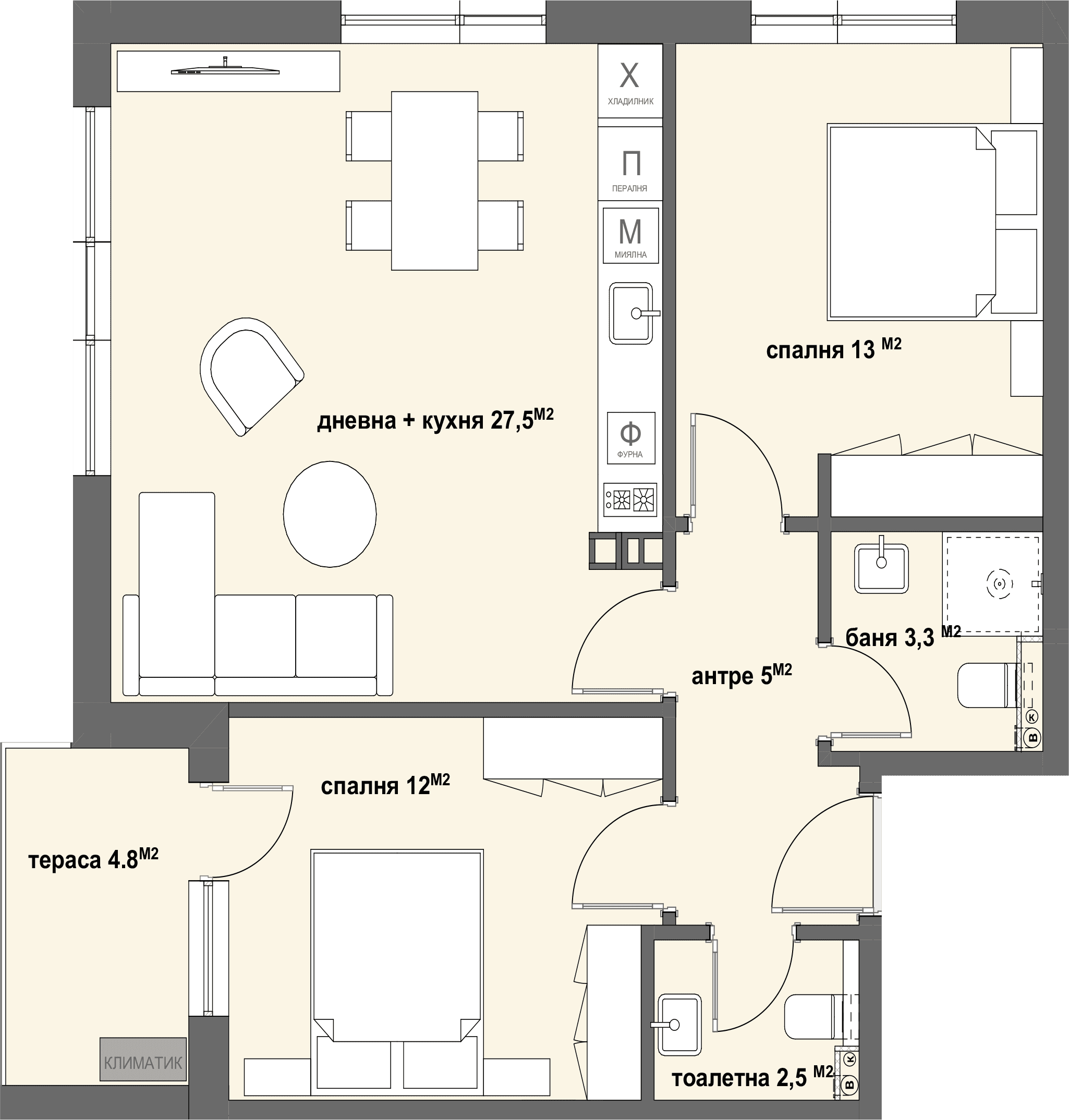 Apartment № 15-graphic