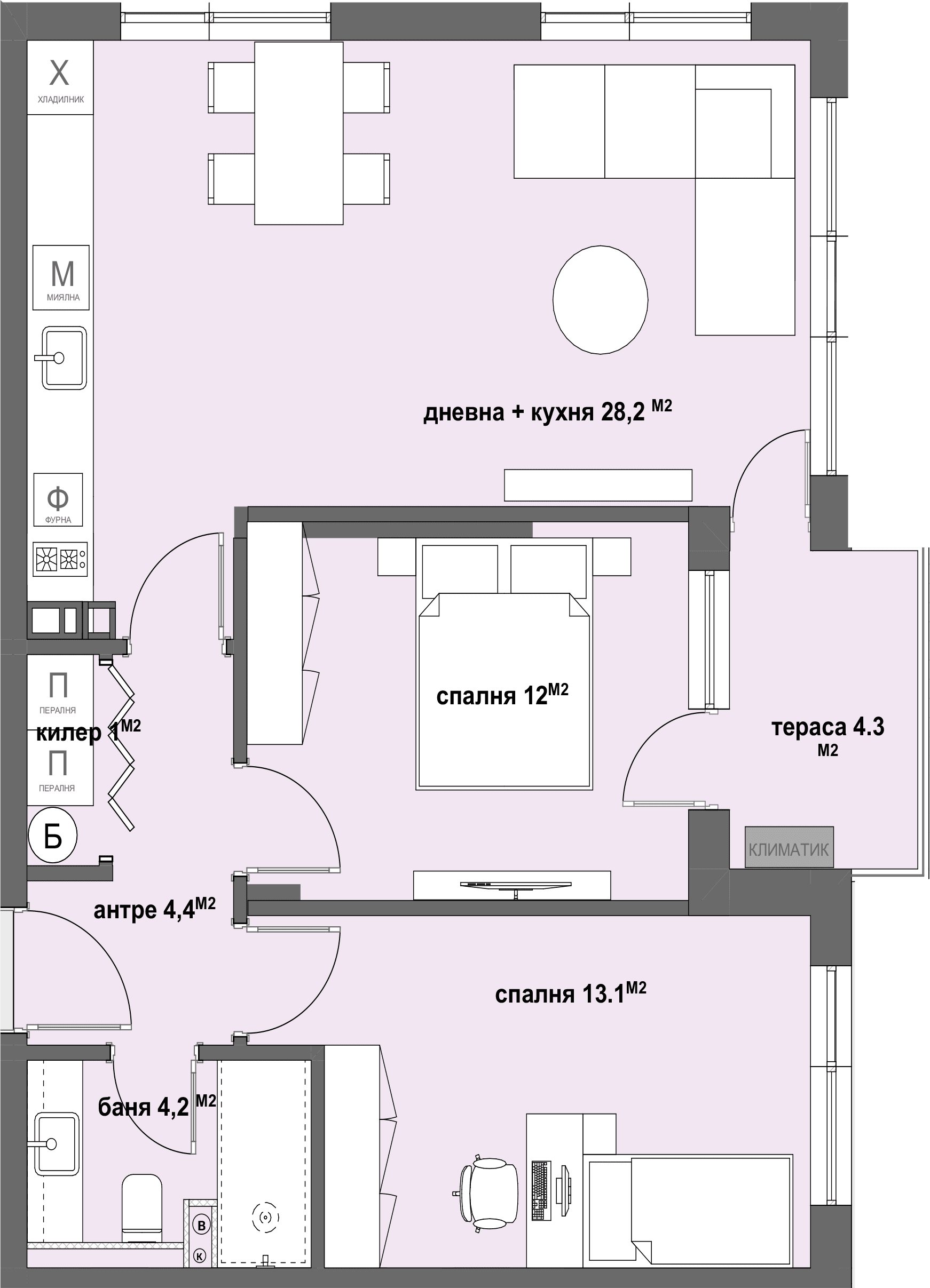 Apartment № 16-graphic