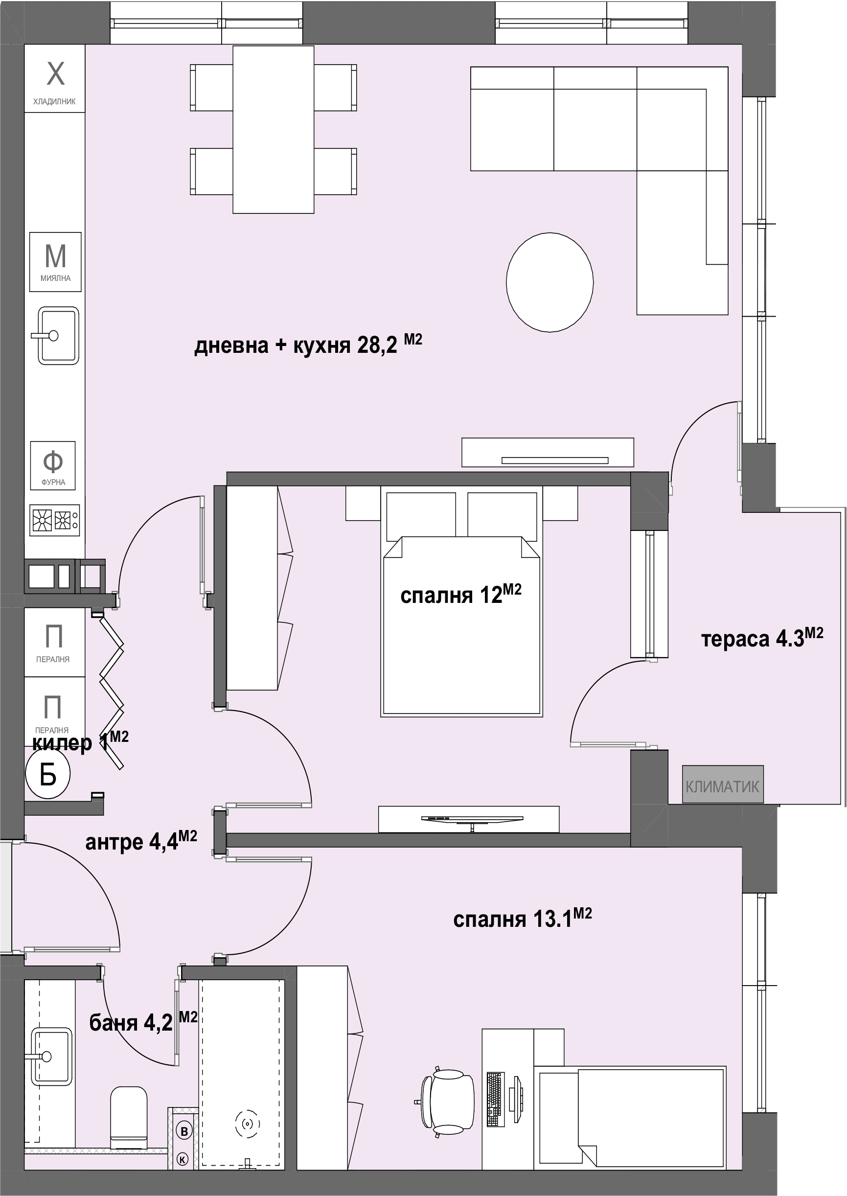 Apartment № 43-graphic