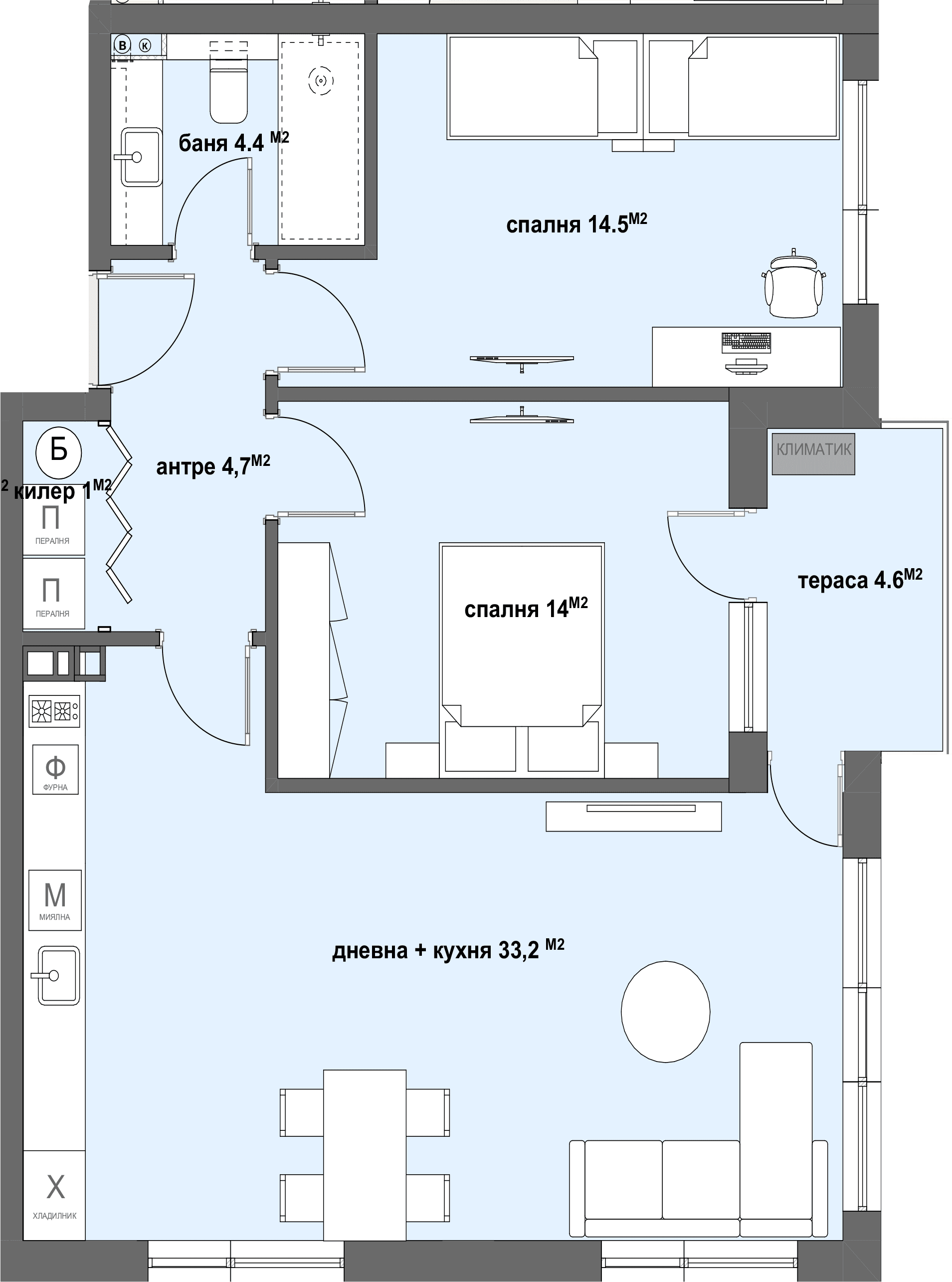 Apartment № 55-graphic