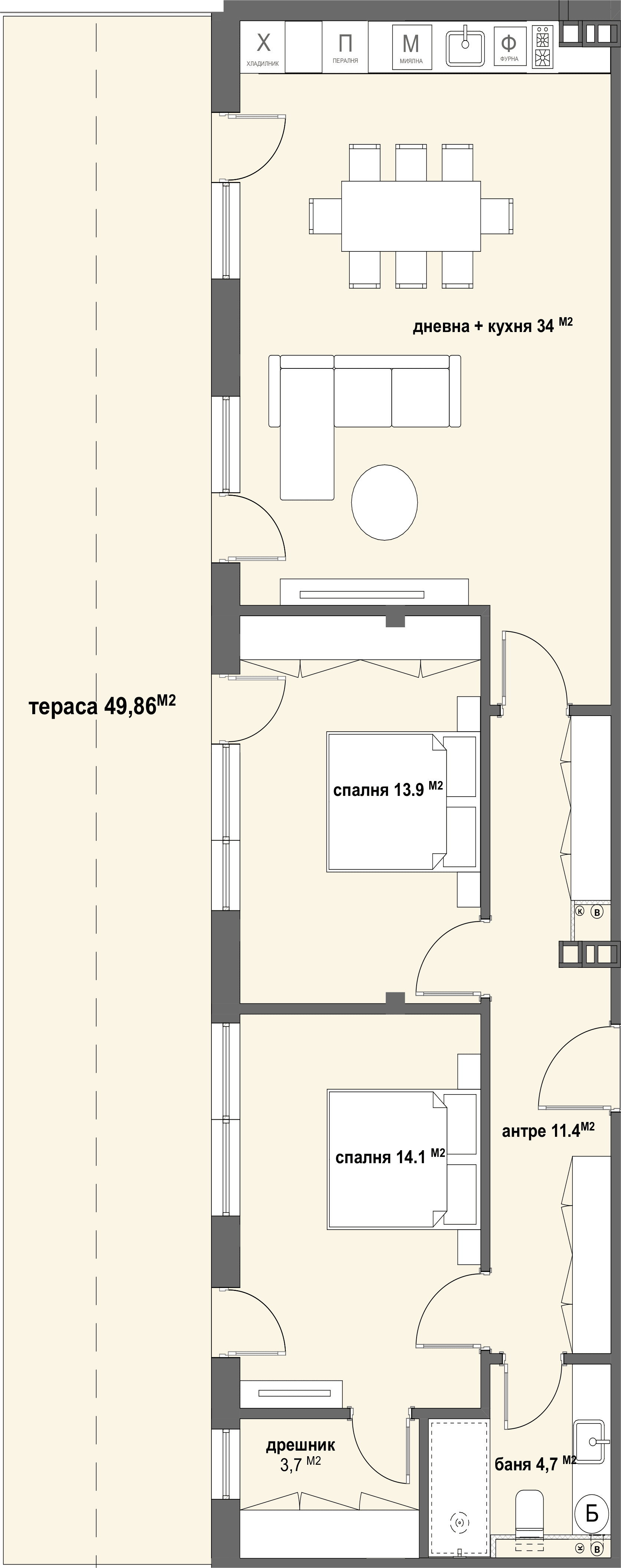 Apartment № 74-graphic