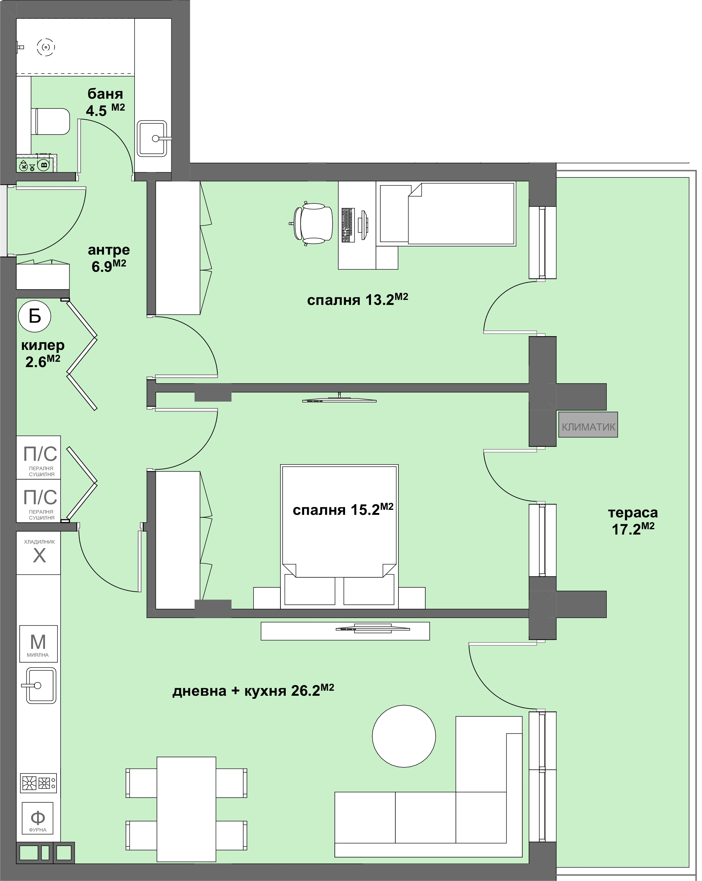 Apartment № 40-graphic