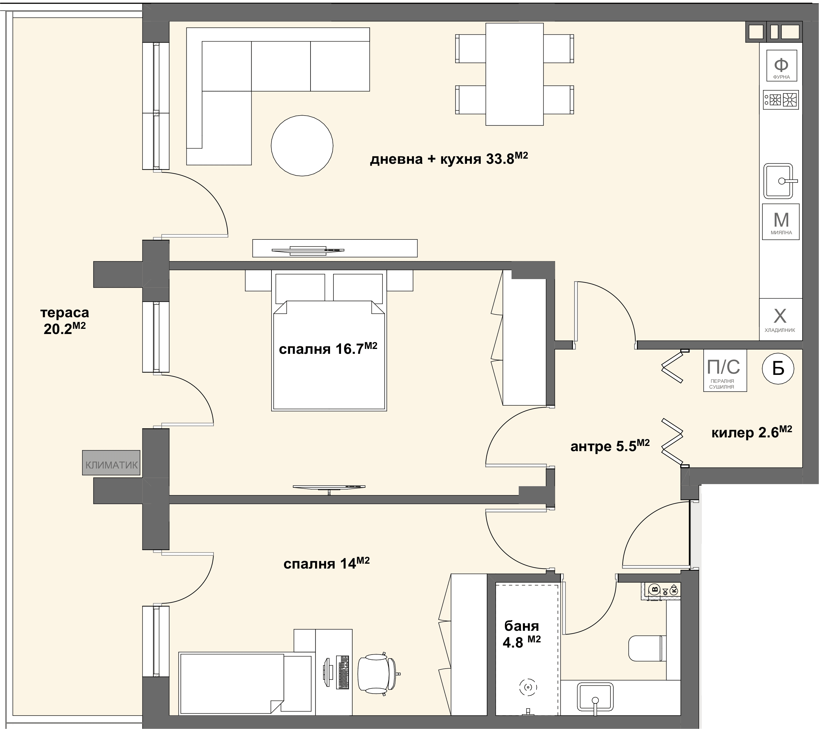 Apartment № 43-graphic