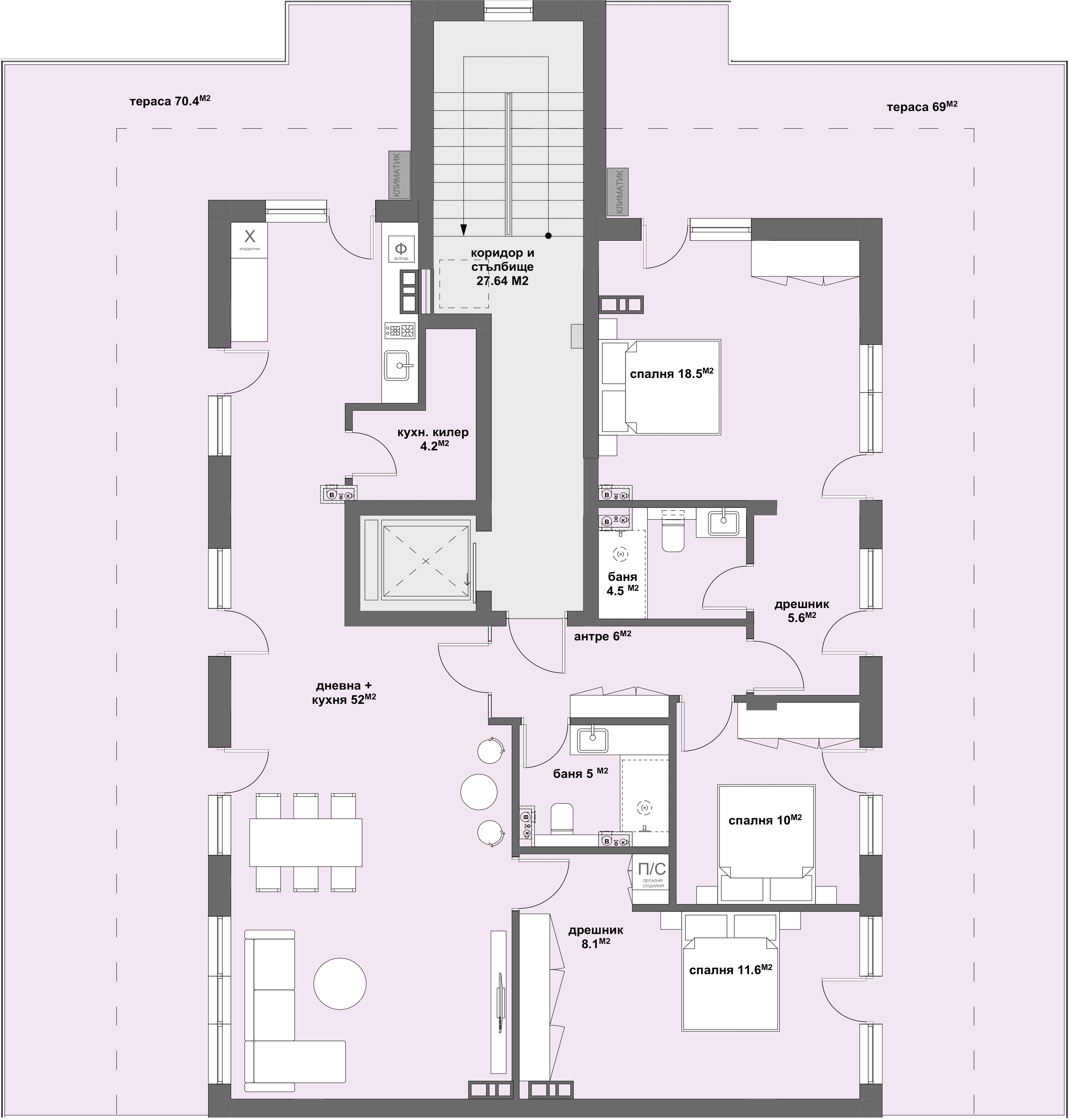 Apartment №32/33-graphic