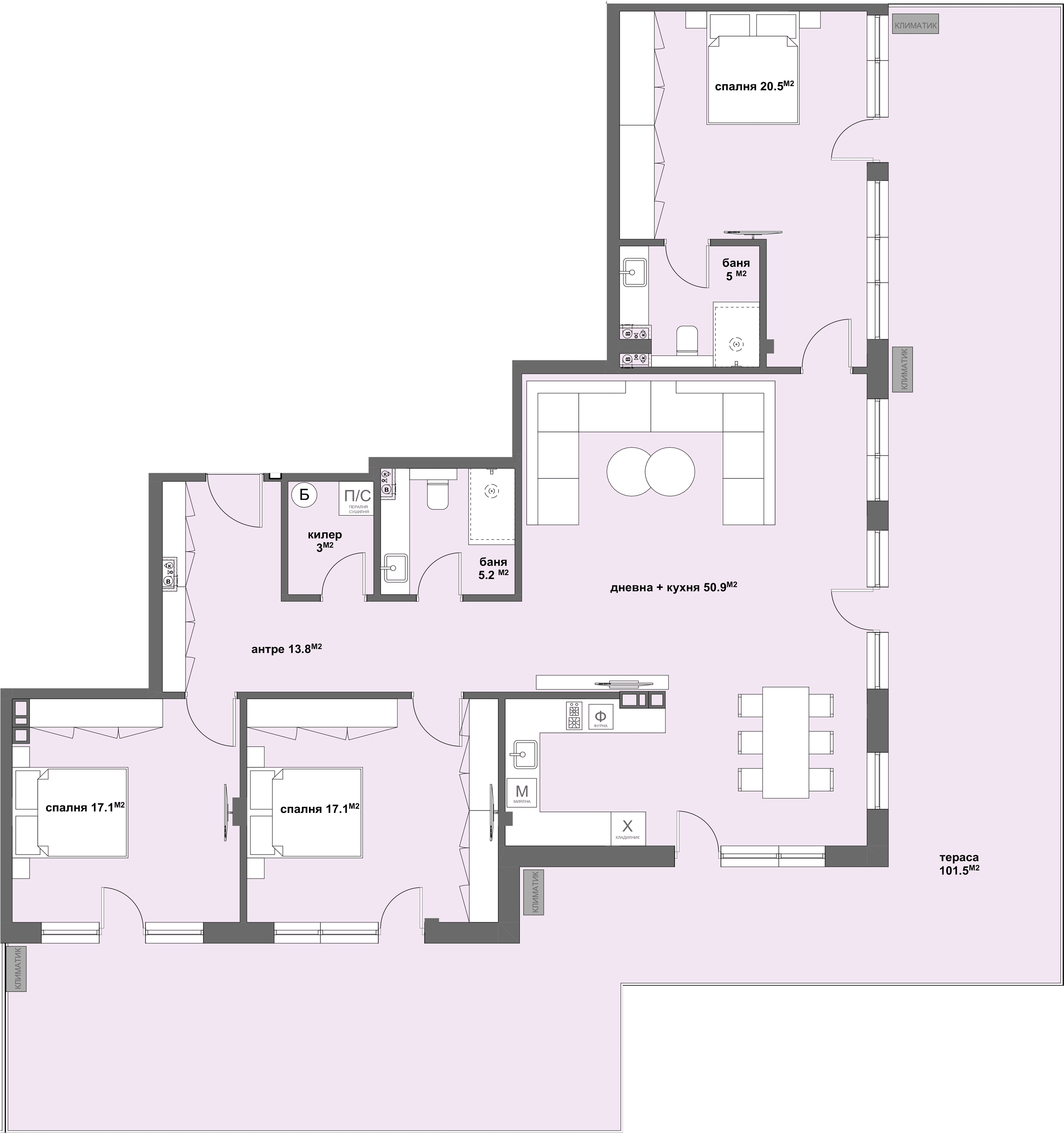 Apartment № 164-graphic