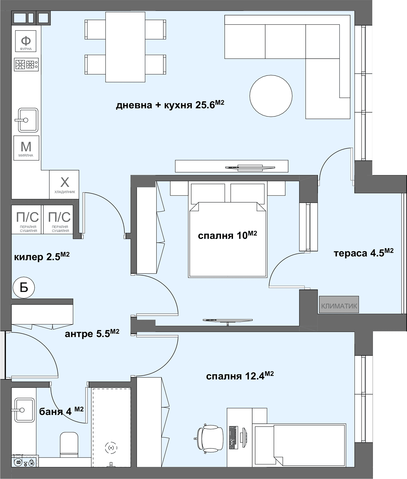 Apartment № 145-graphic