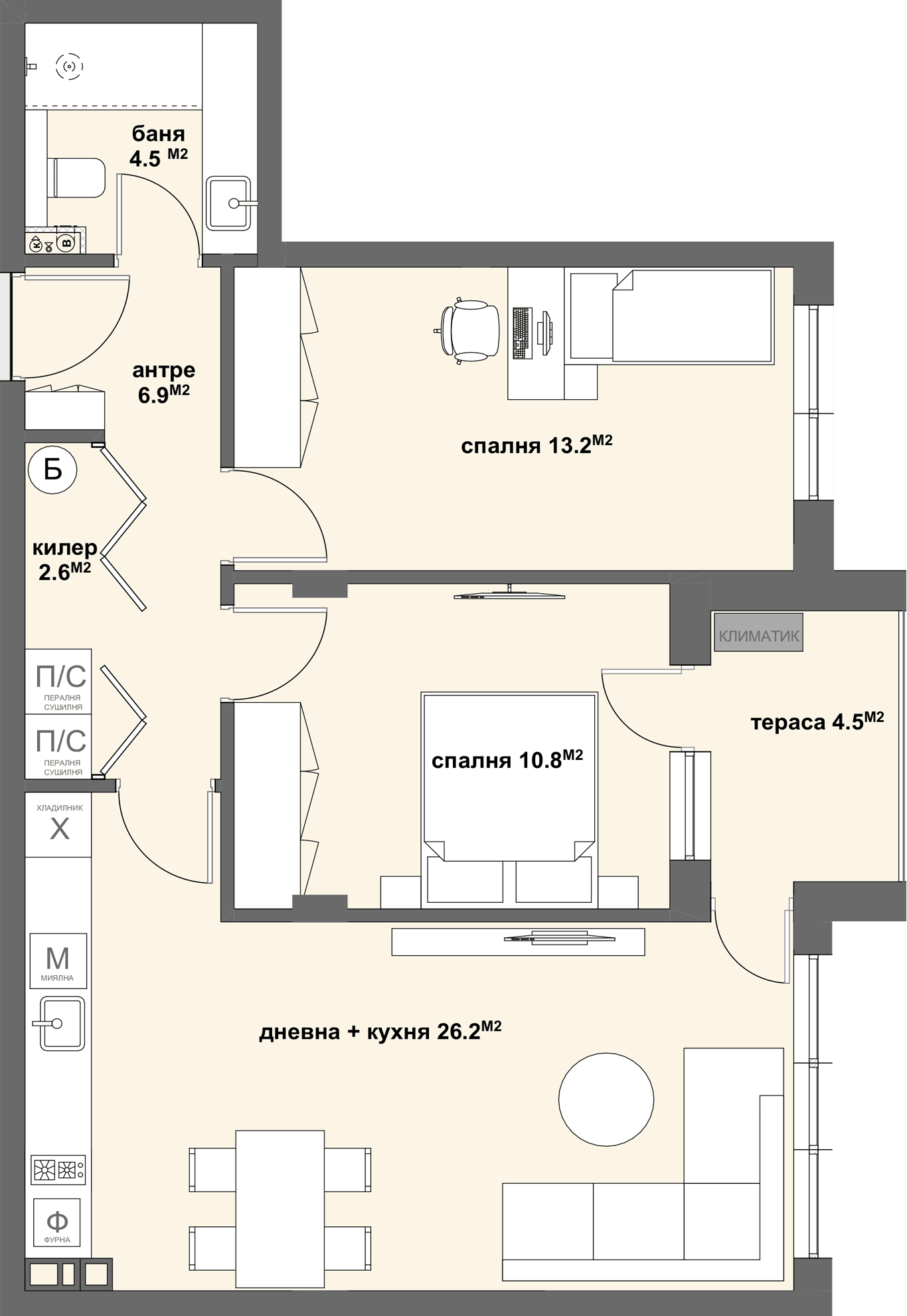 Apartment № 70-graphic