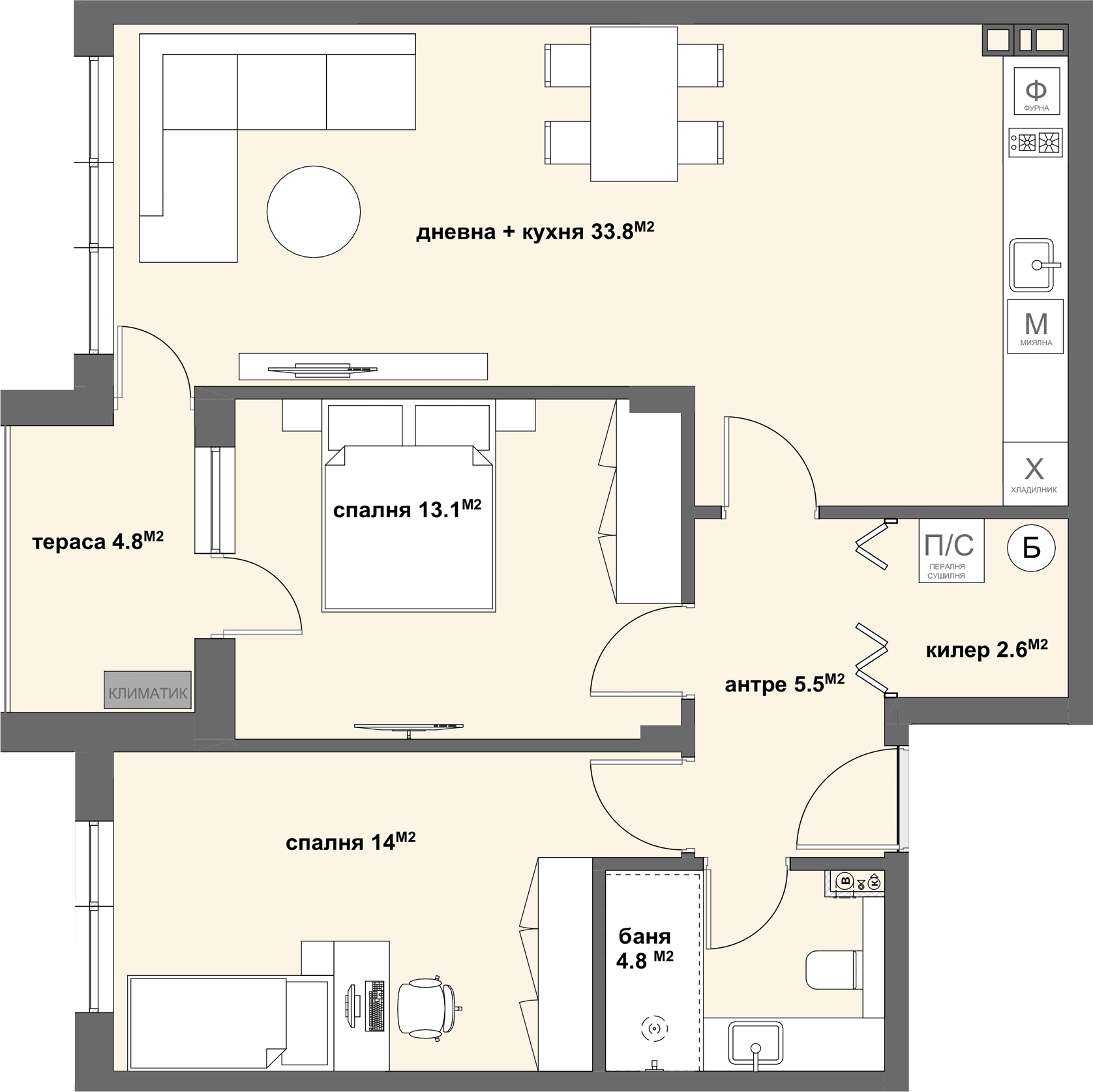 Apartment № 55-graphic