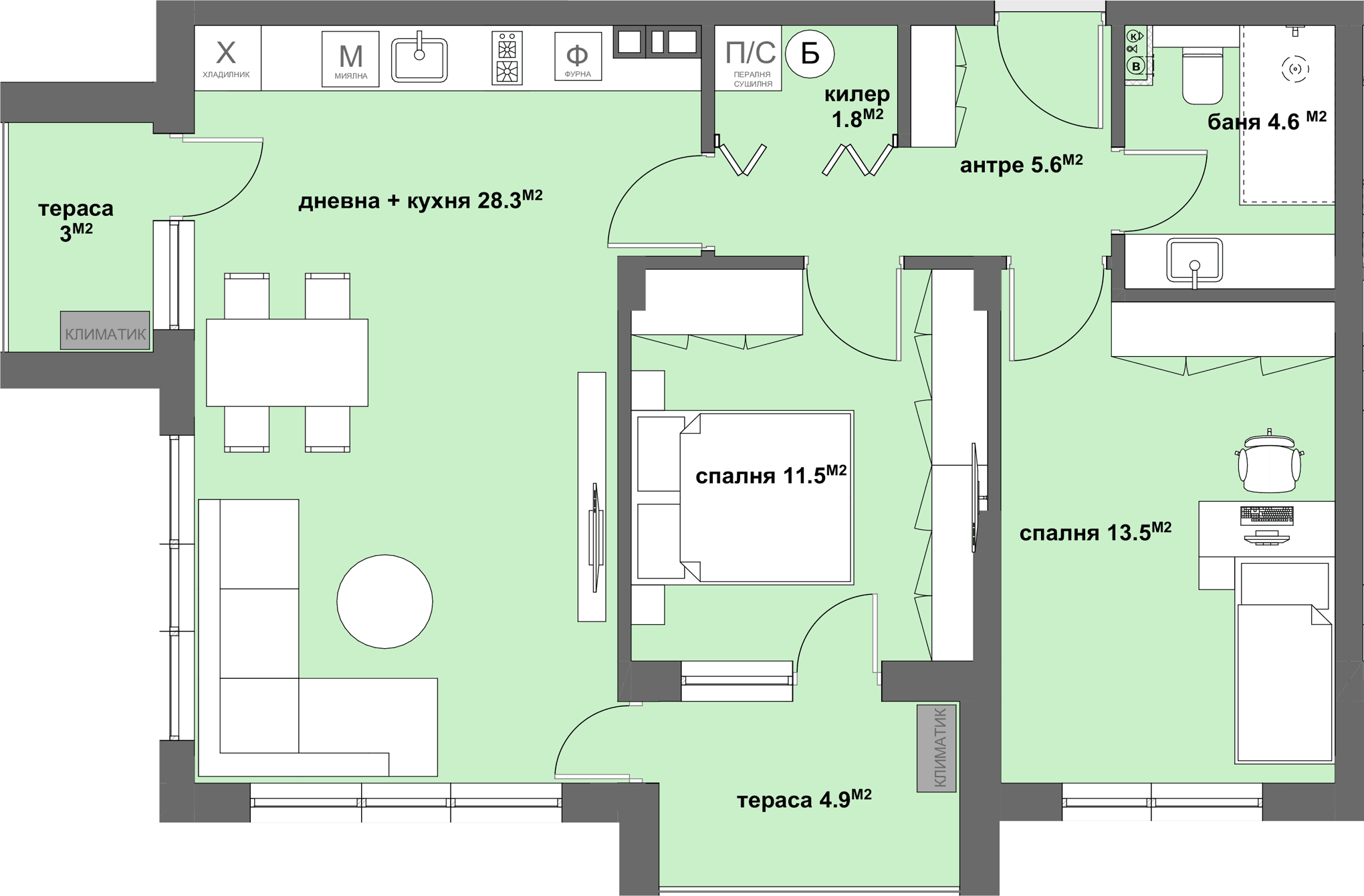 Apartment № 120-graphic