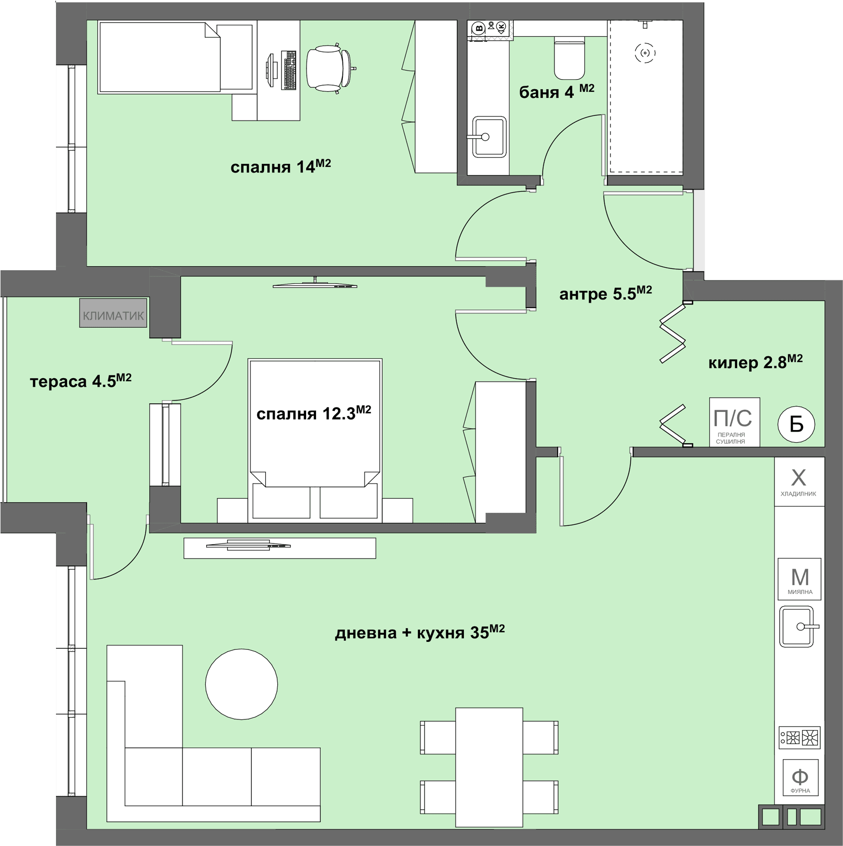 Apartment № 65-graphic