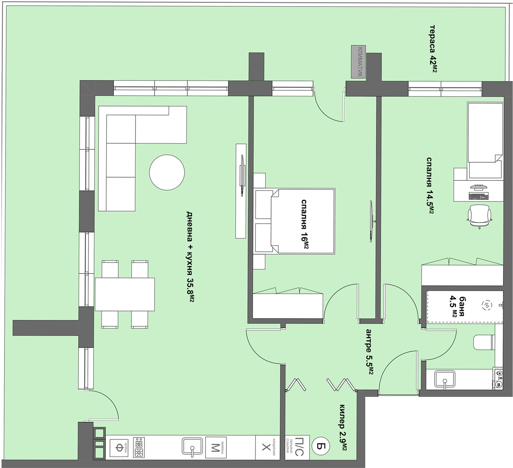 Apartment № 13-graphic