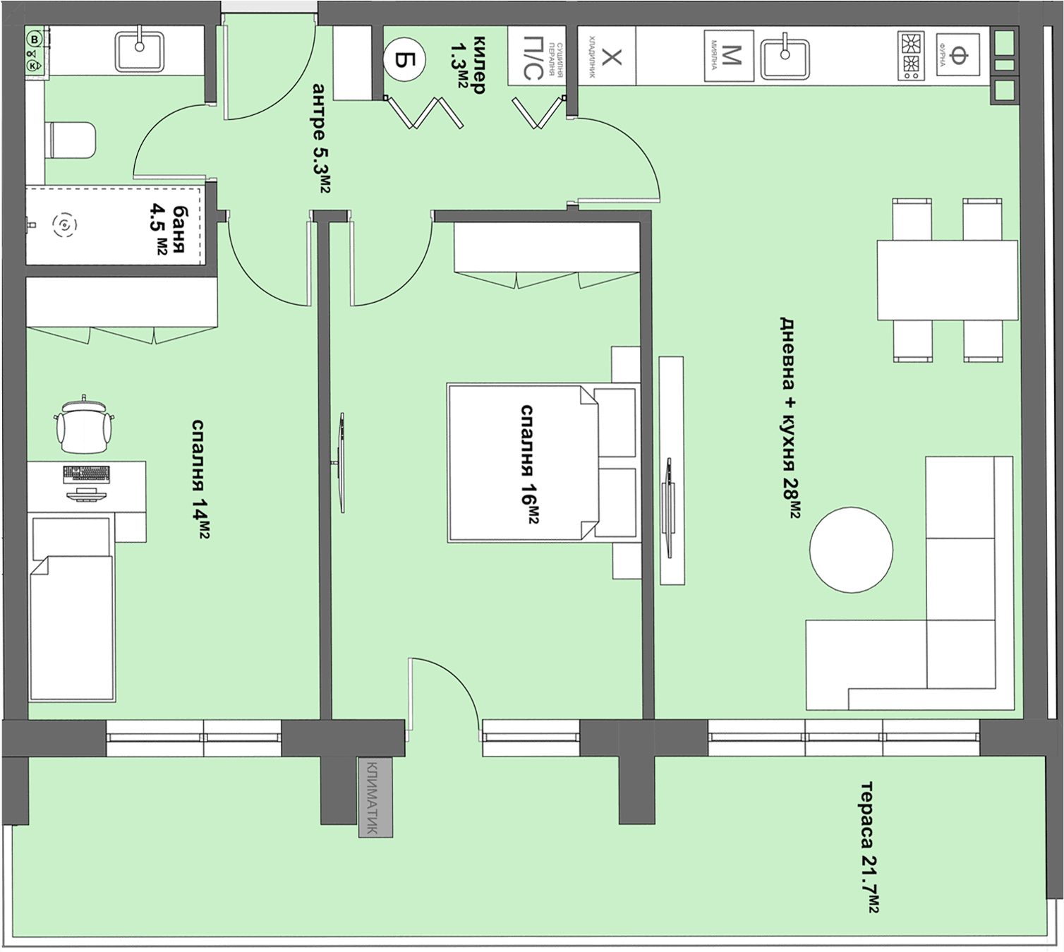 Apartment № 8-graphic