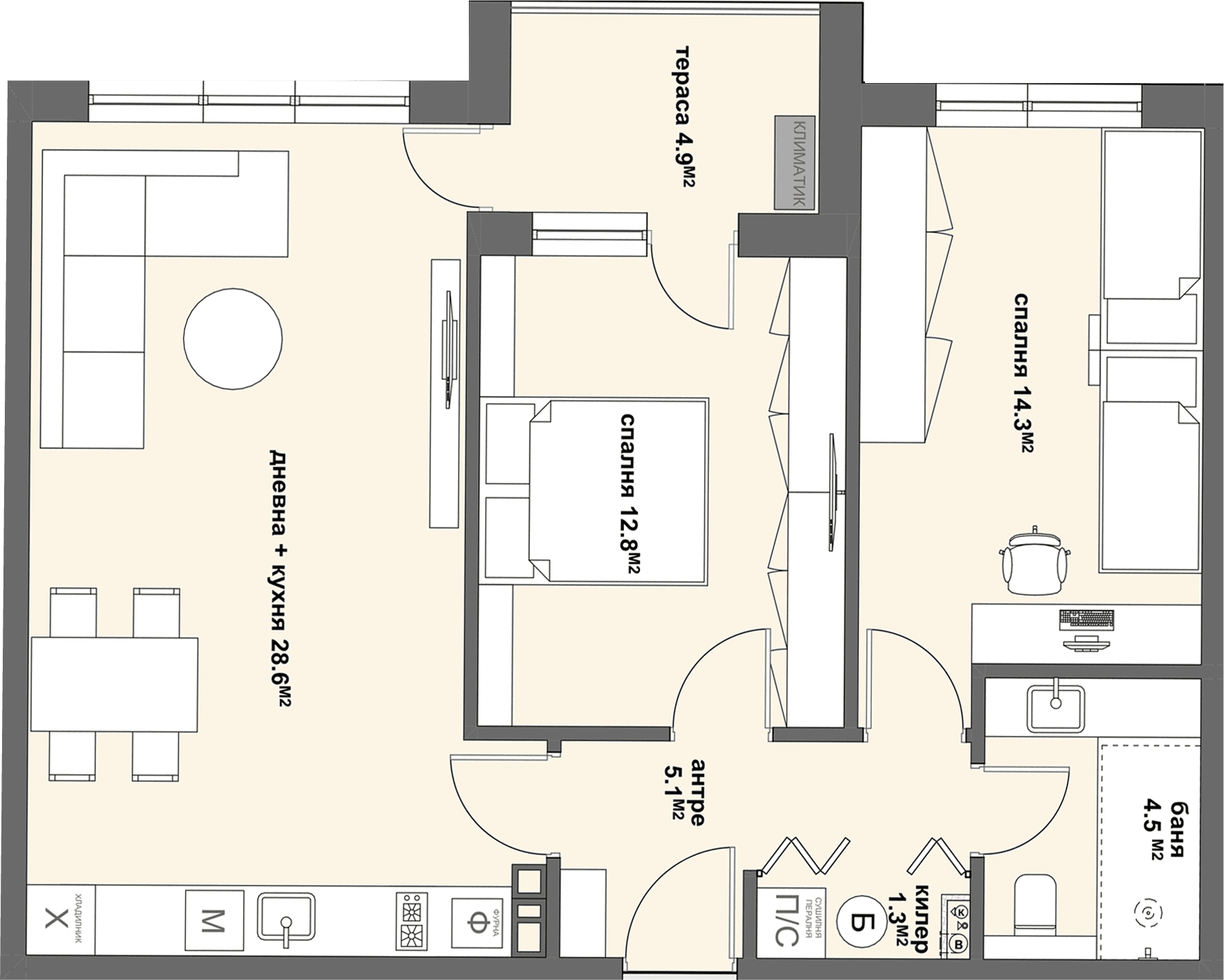 Apartment № 15-graphic