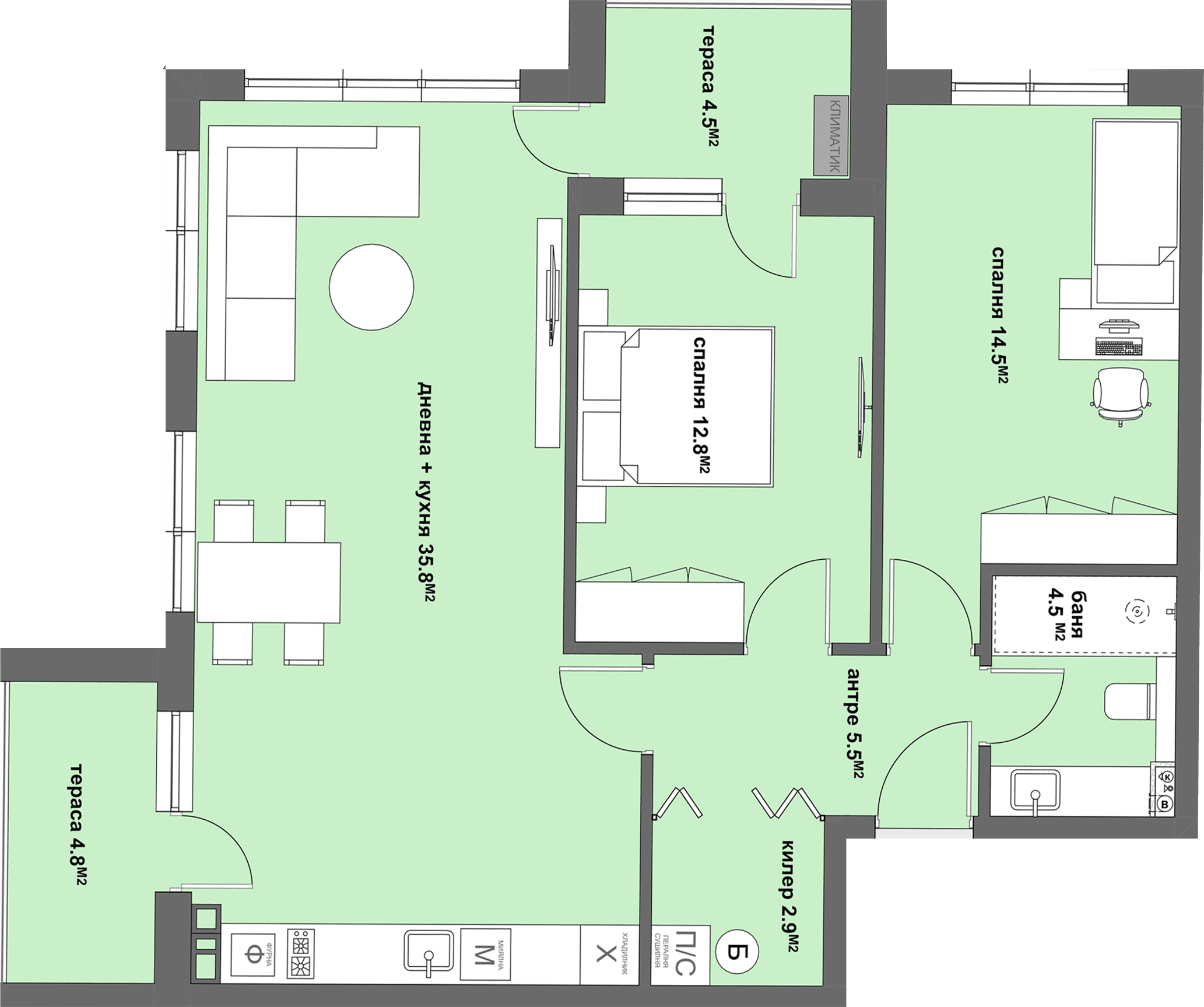 Apartment № 22-graphic
