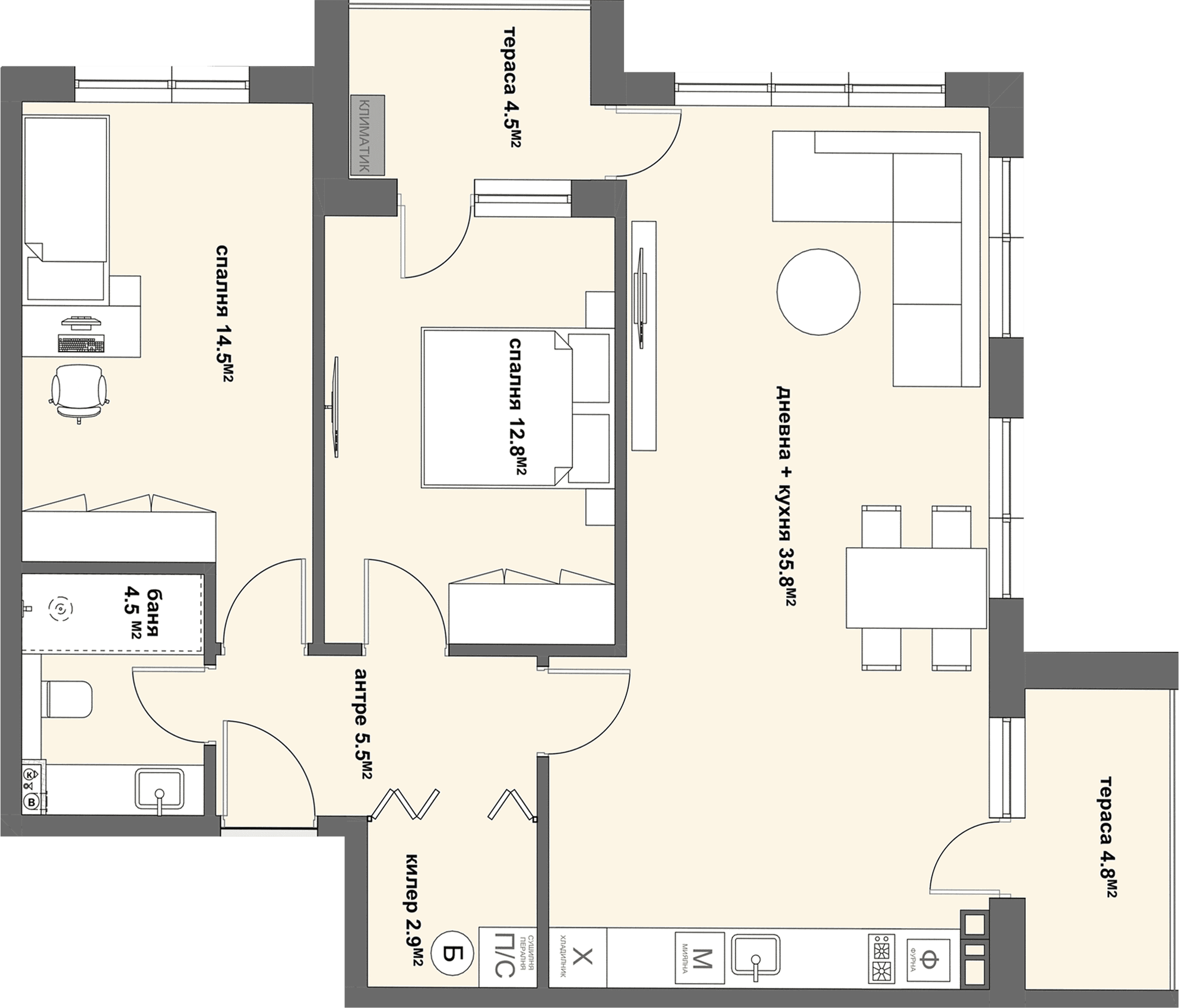 Apartment № 16-graphic