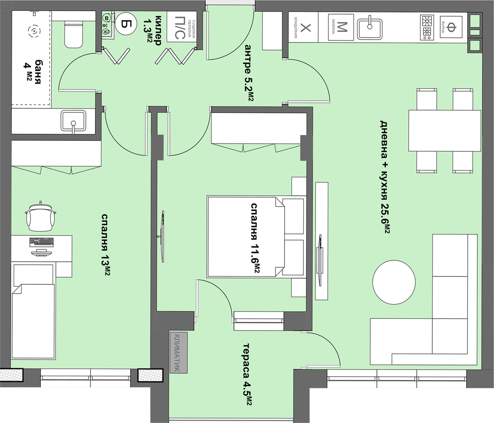 Apartment № 20-graphic