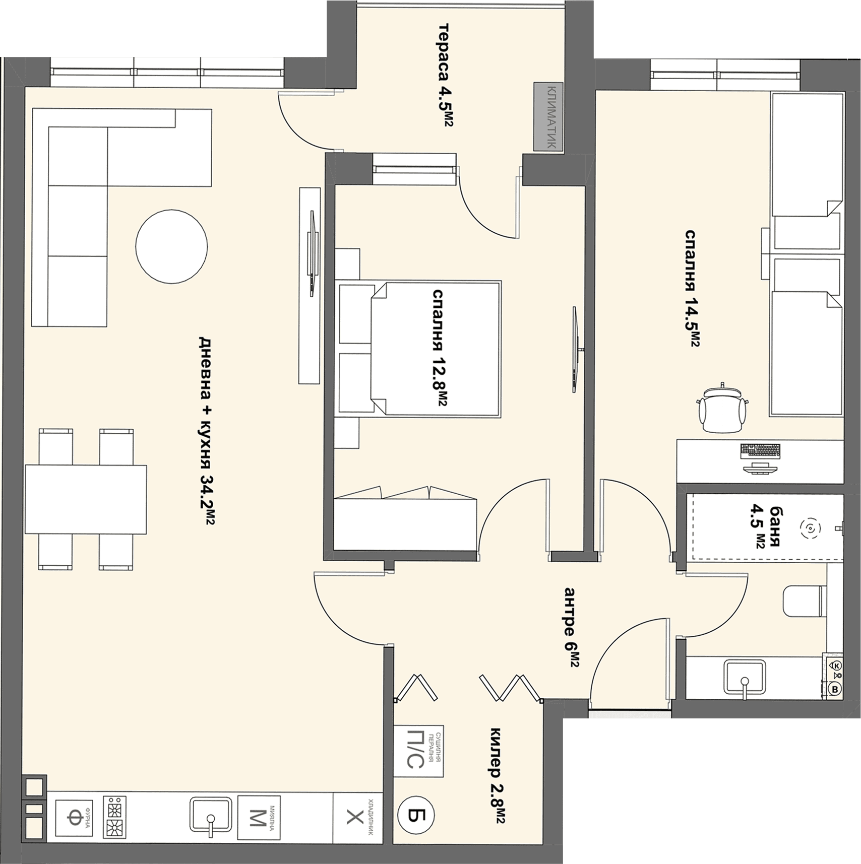 Apartment № 22-graphic