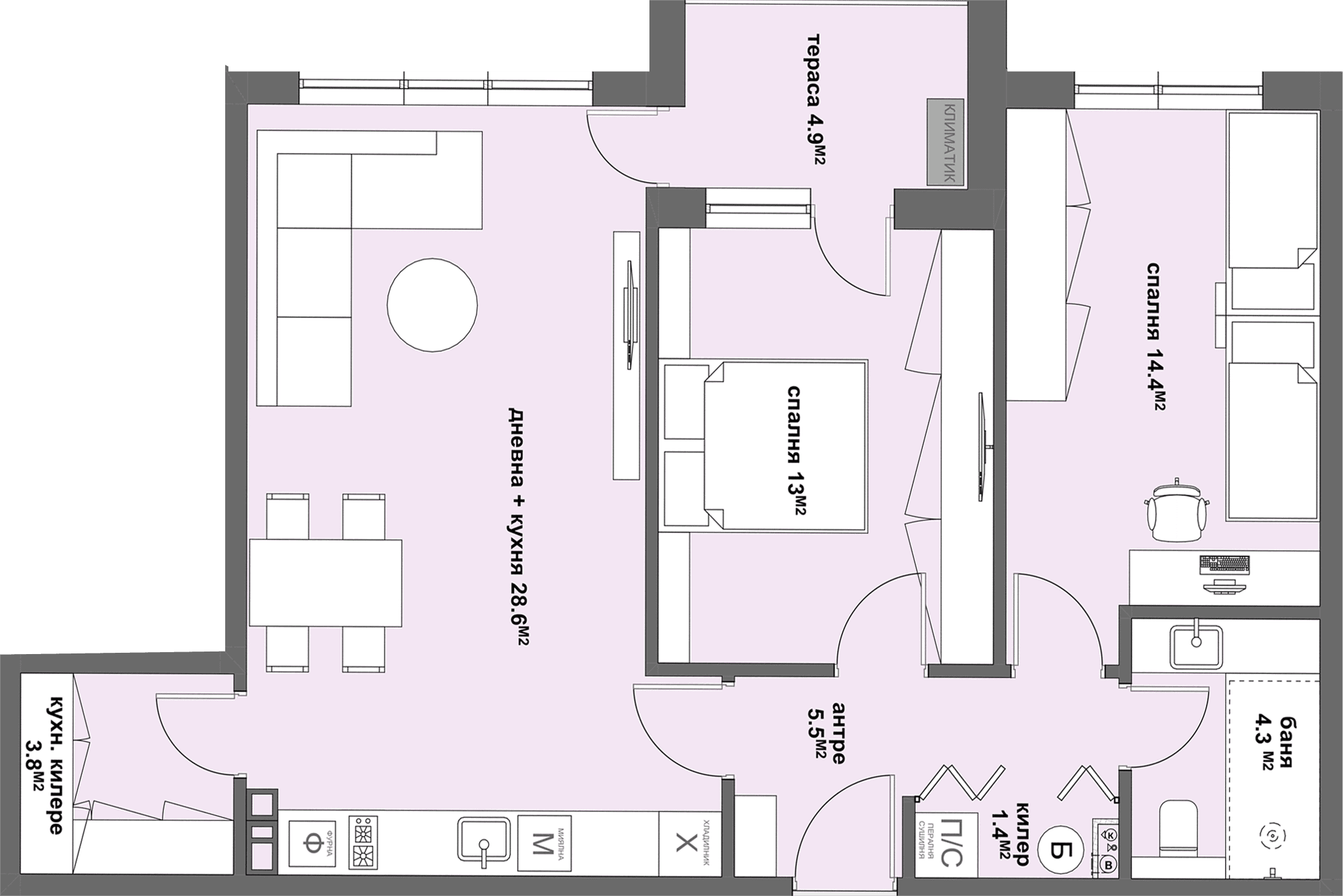 Apartment № 24-graphic