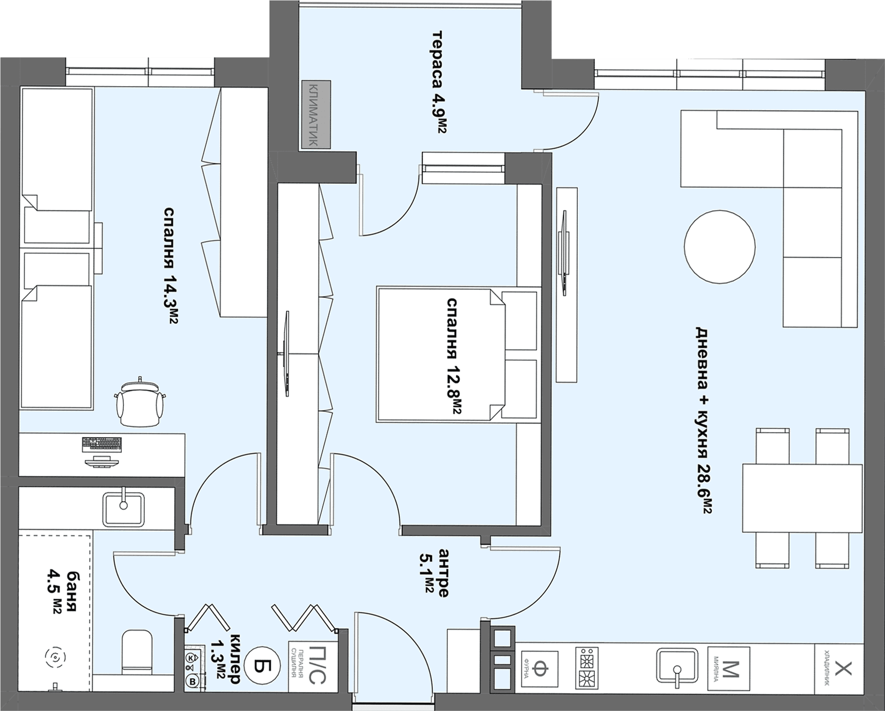 Apartment № 32-graphic