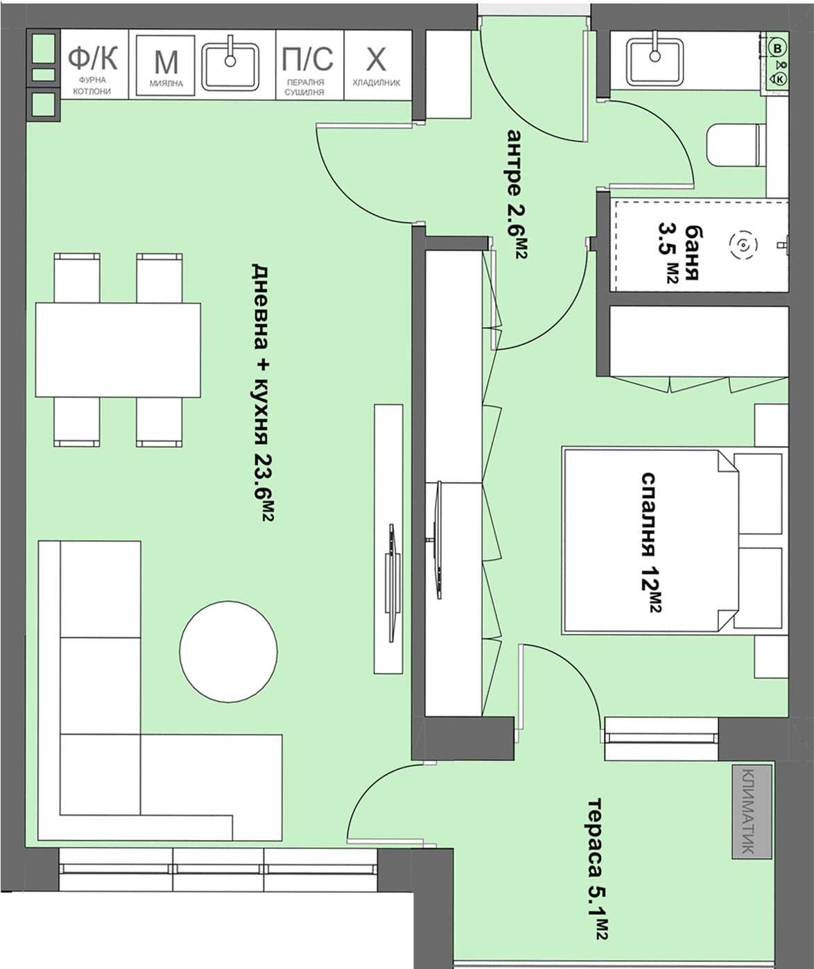 Apartment № 36-graphic