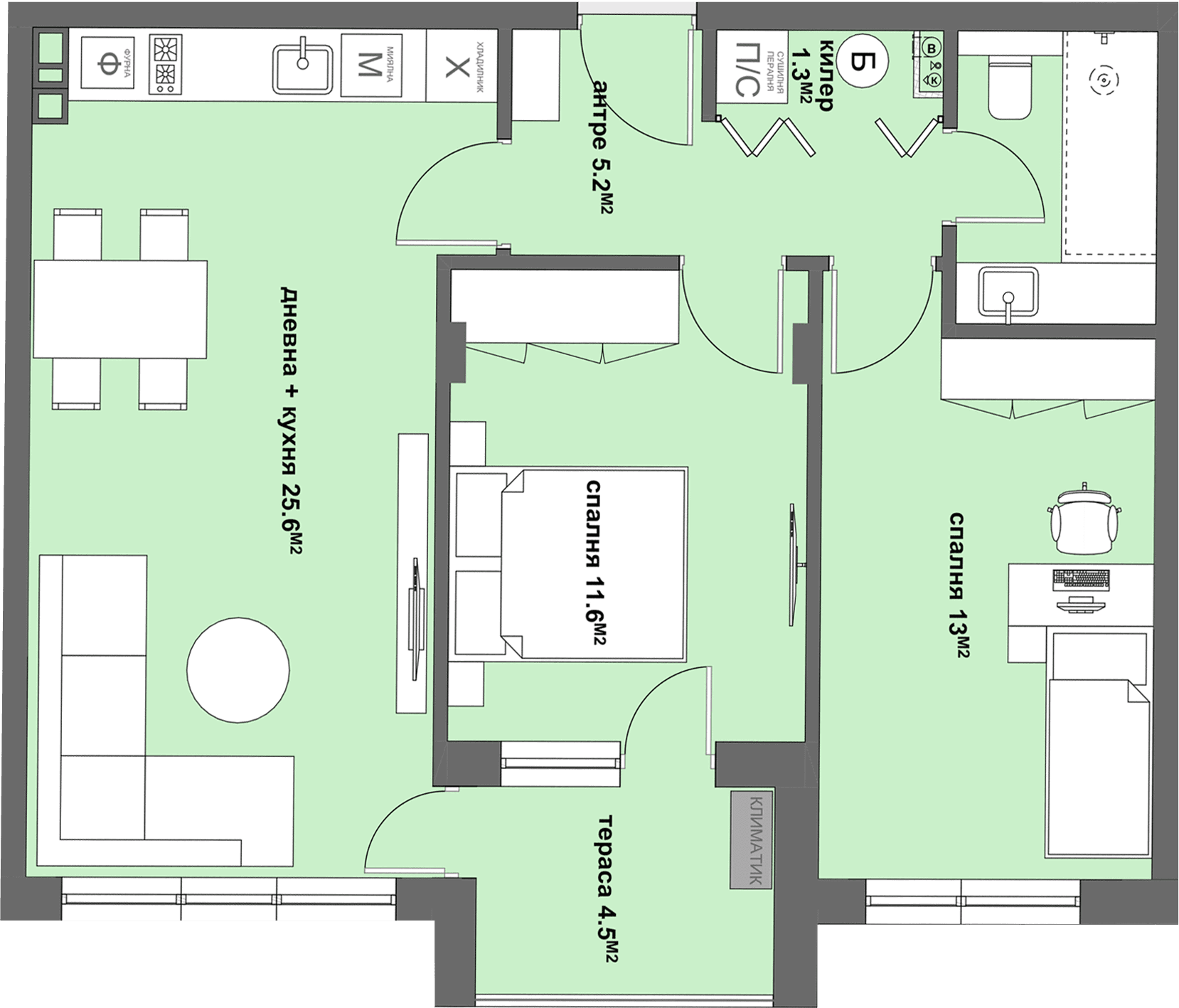 Apartment № 55-graphic