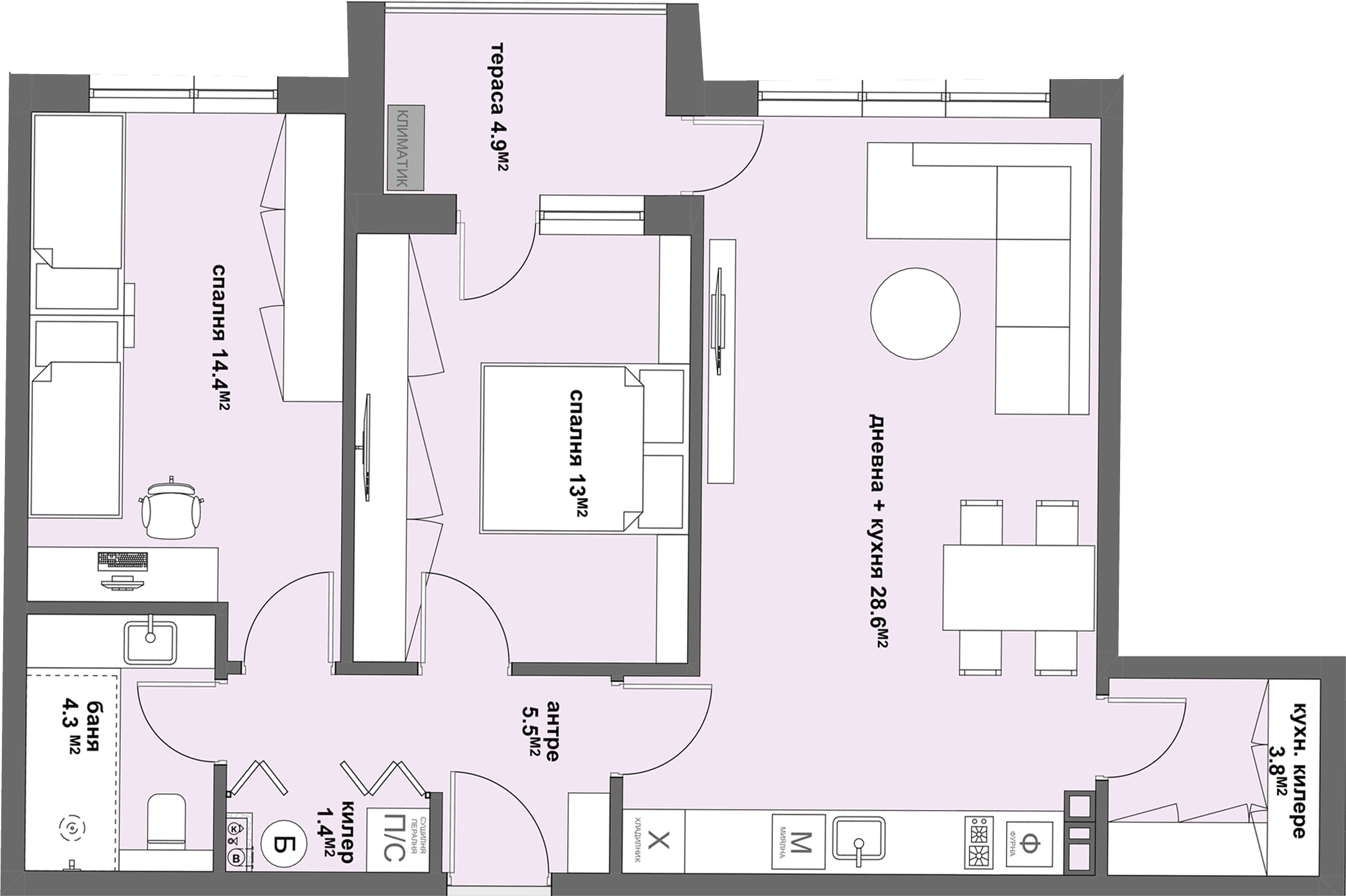 Apartment № 59-graphic