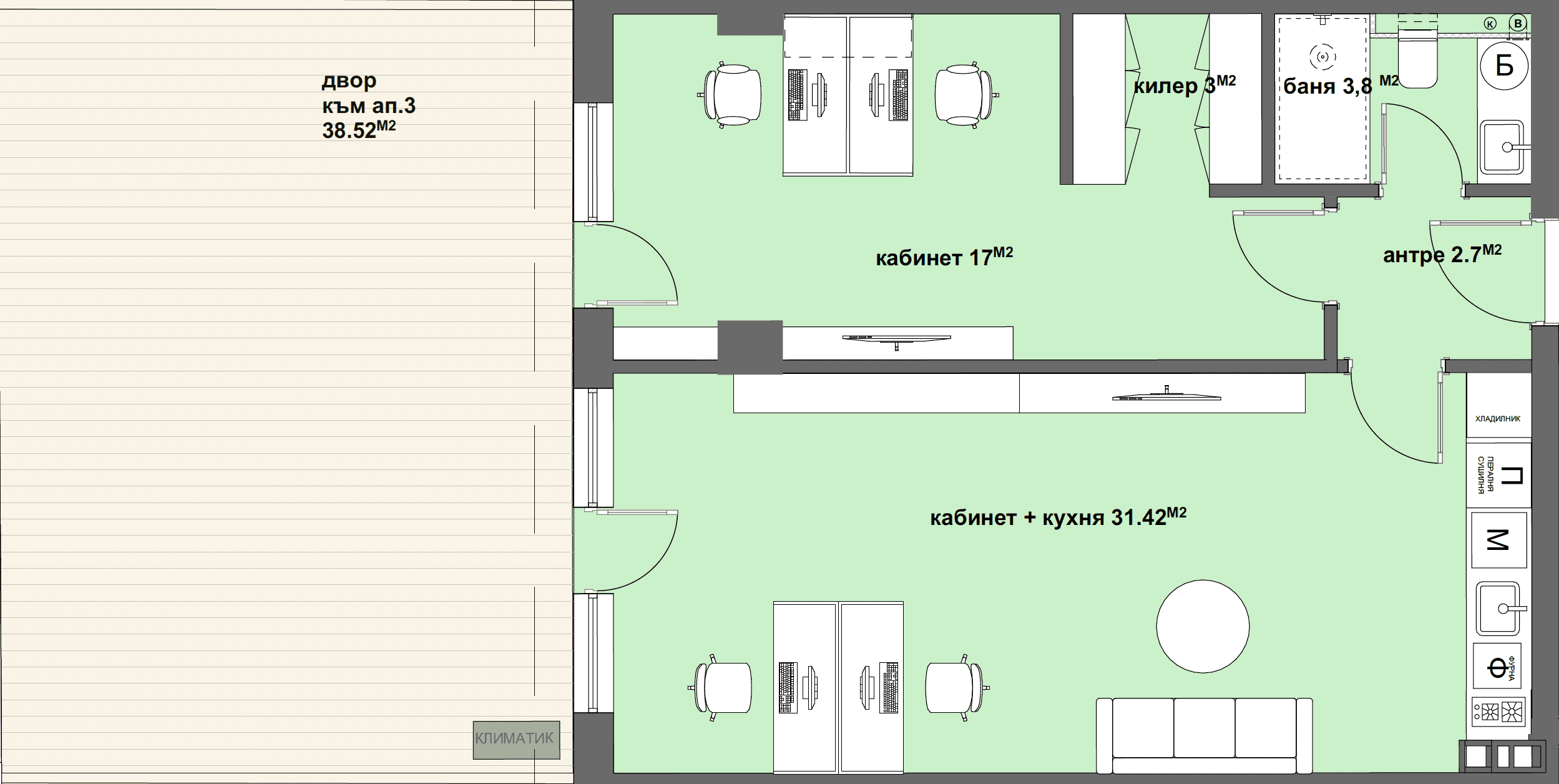 Апартамент № 3-graphic