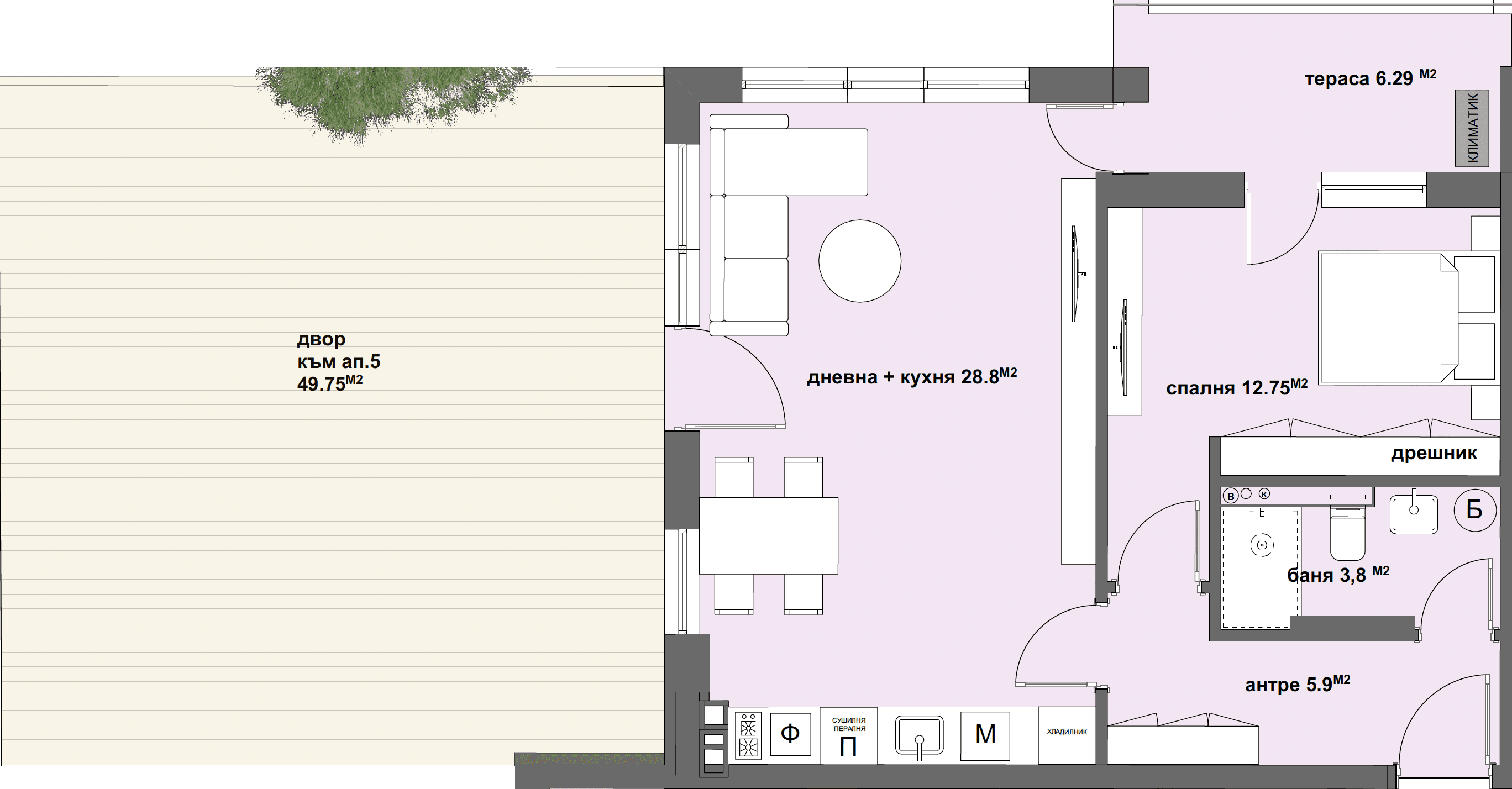Апартамент № 5-graphic
