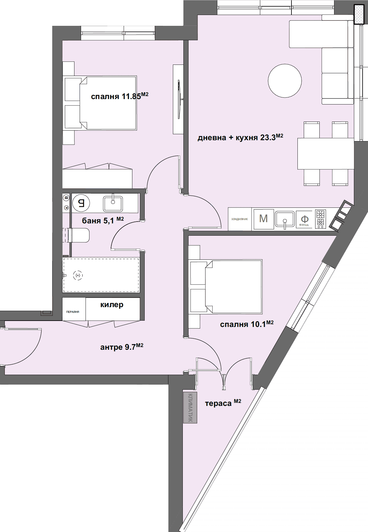 Апартамент № 19-graphic