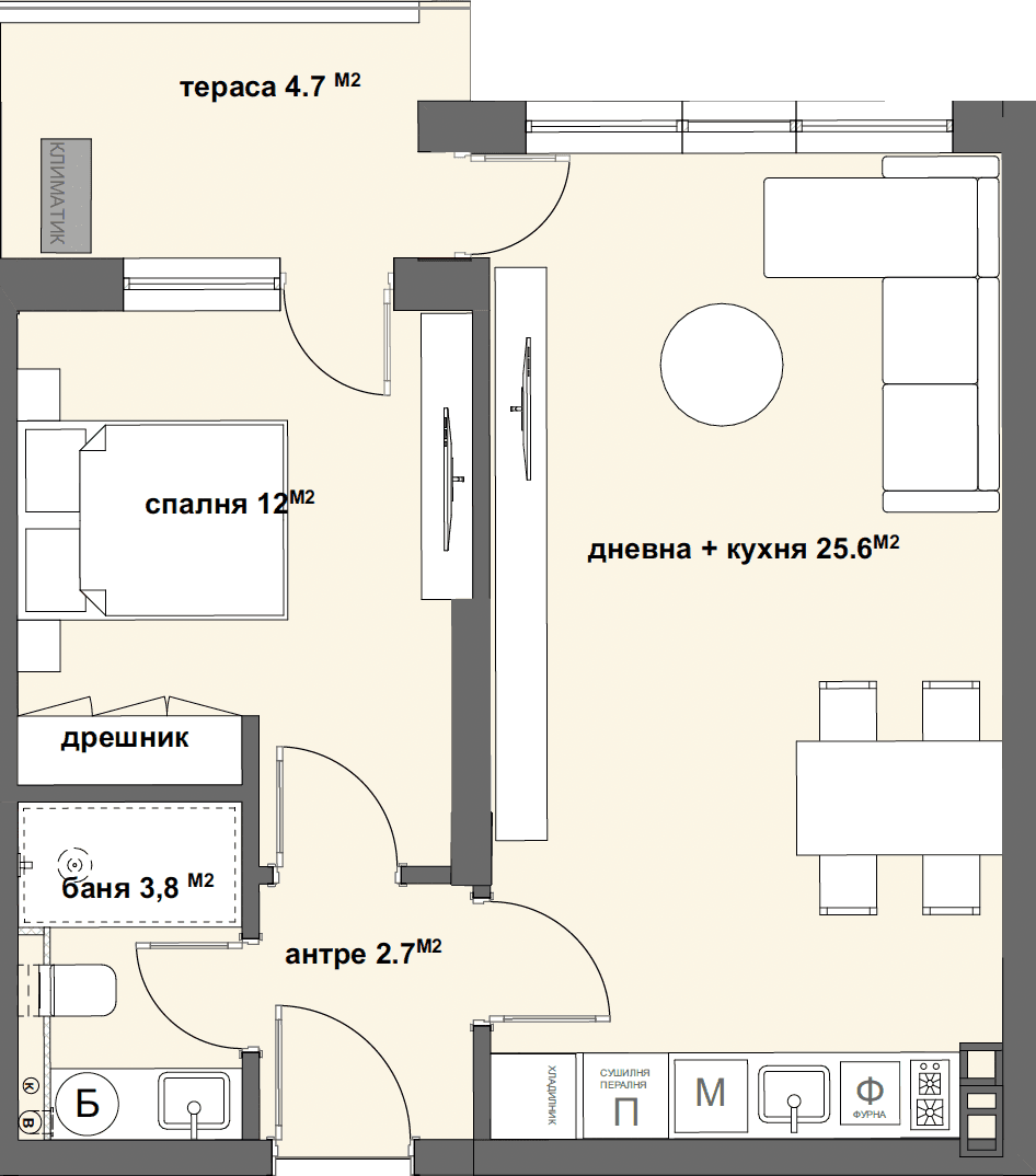 Апартамент № 42-graphic