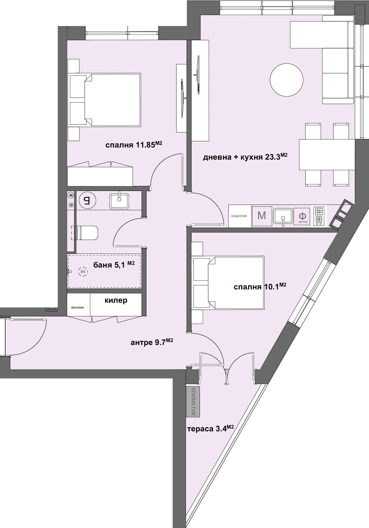Апартамент № 43-graphic