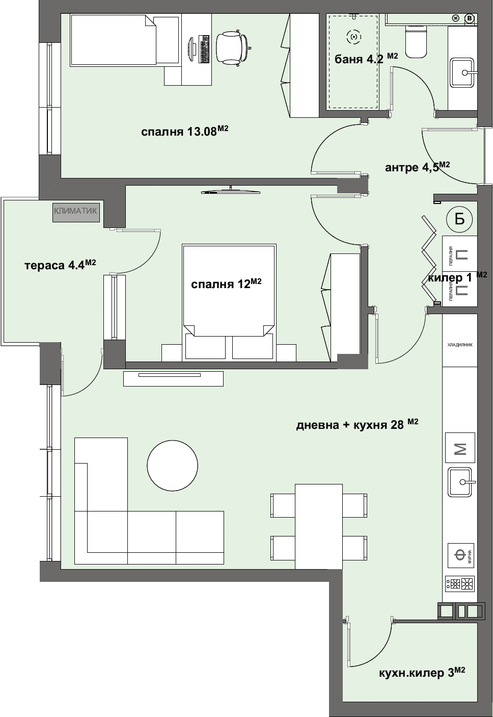 Apartment № 19-graphic