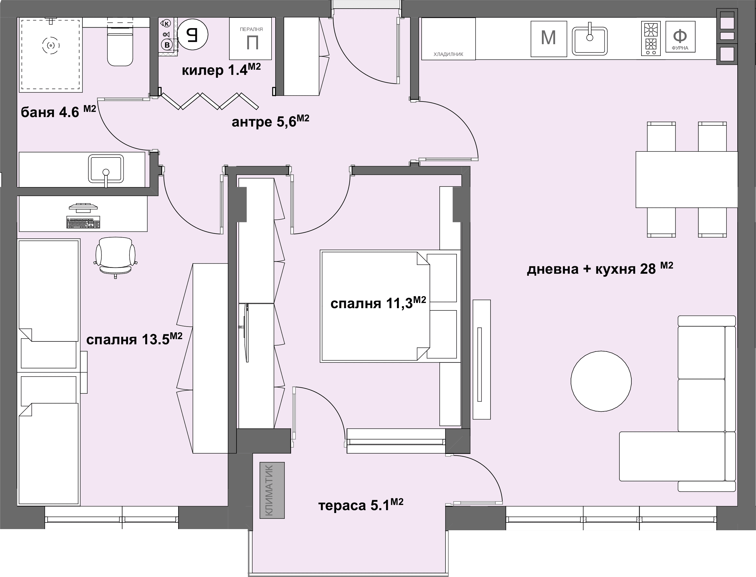 Apartment №3-graphic