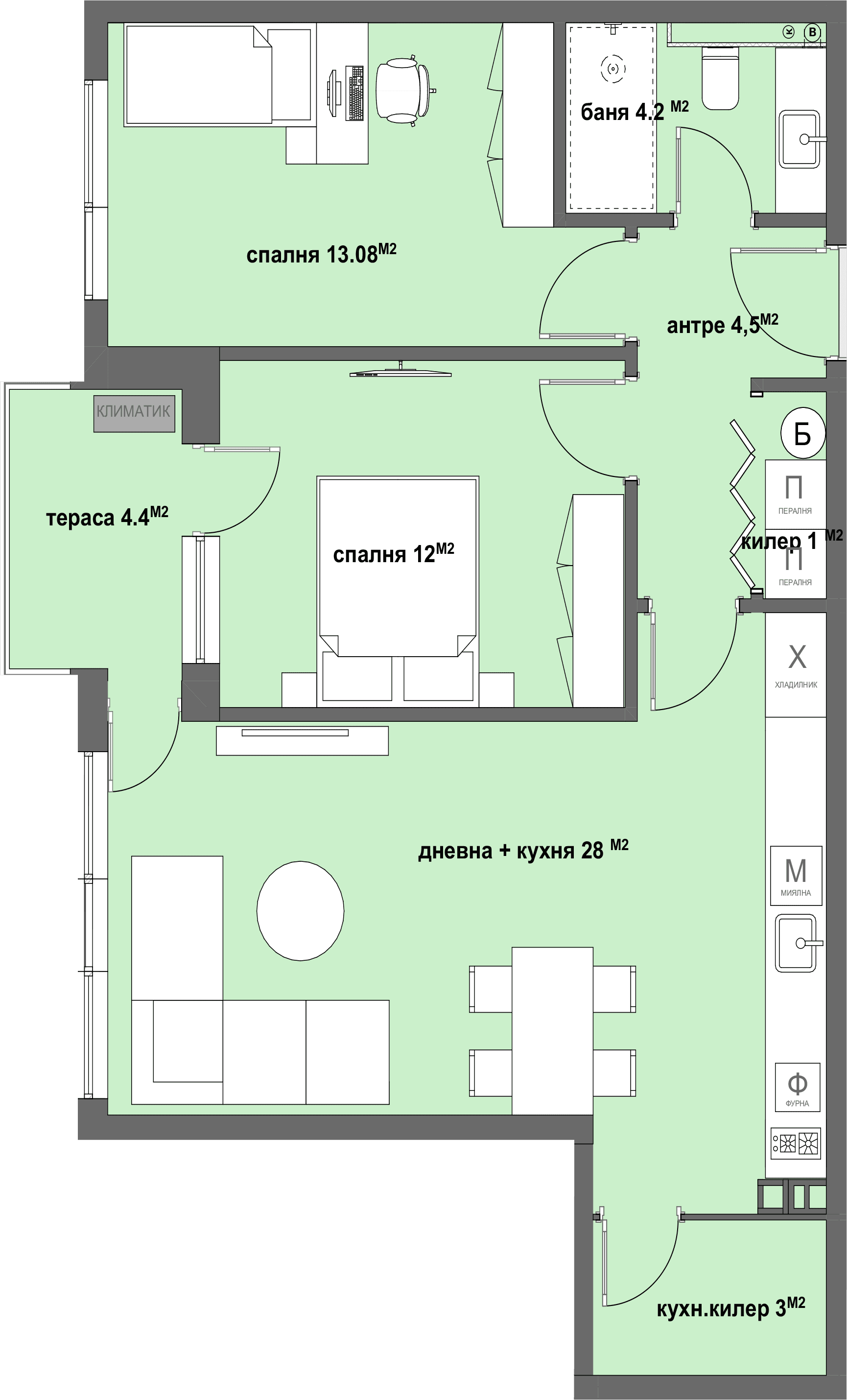 Apartment № 4-graphic