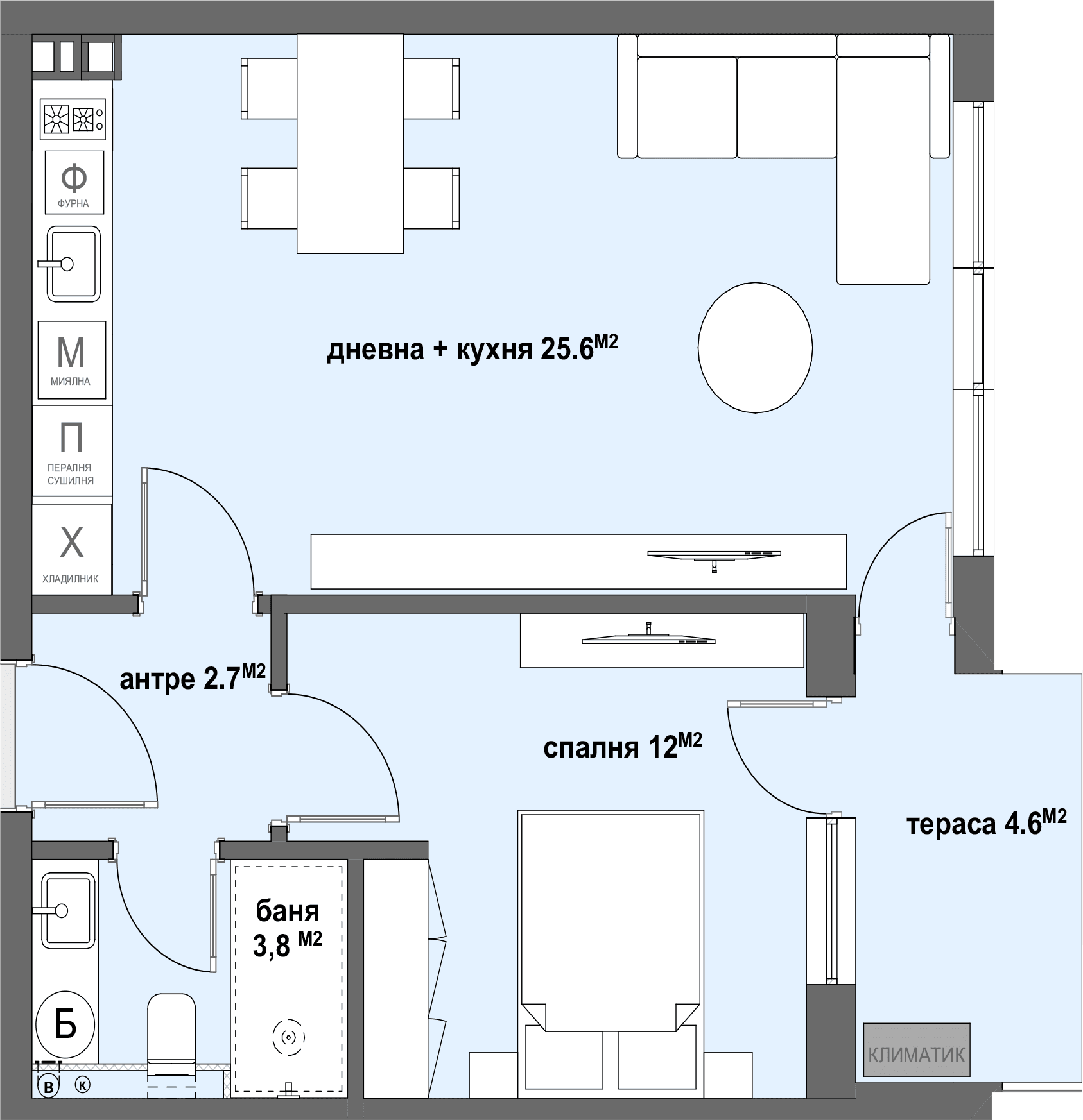 Apartment № 8-graphic