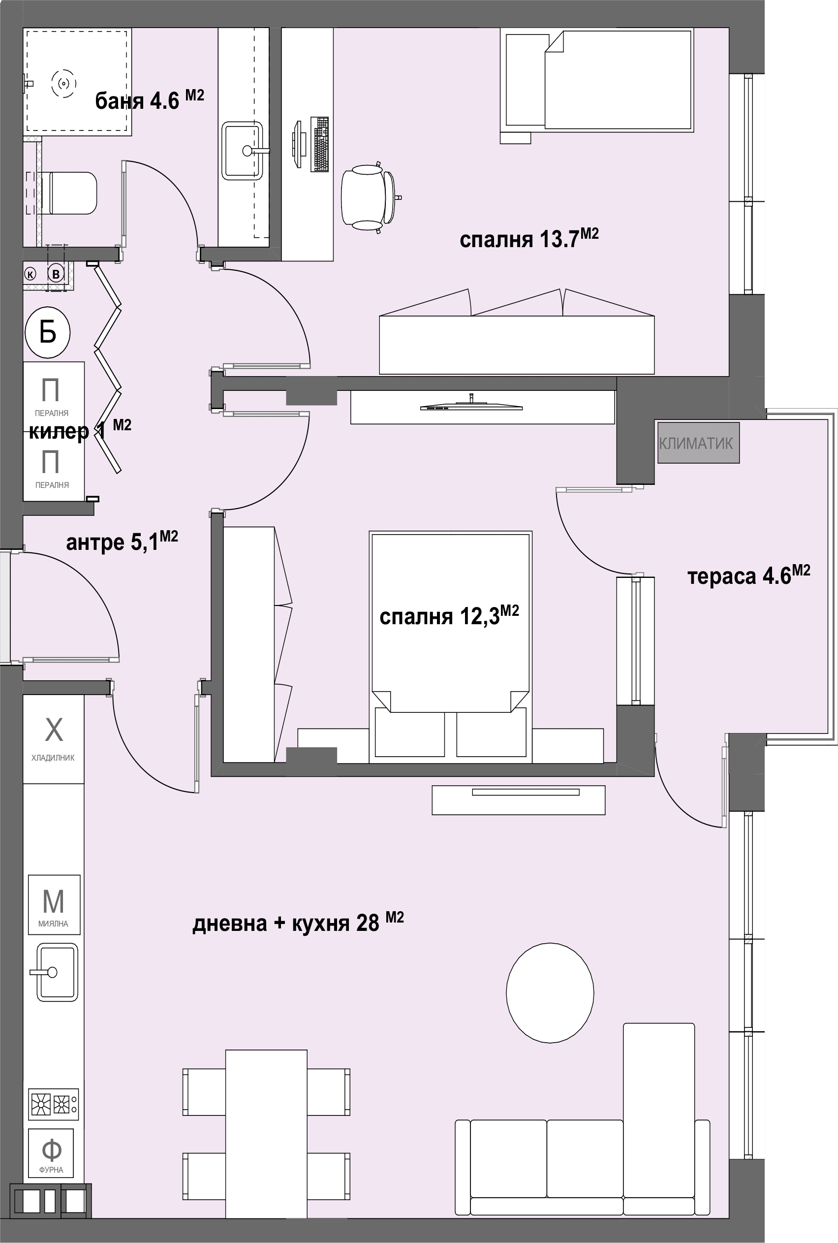 Apartment № 28-graphic