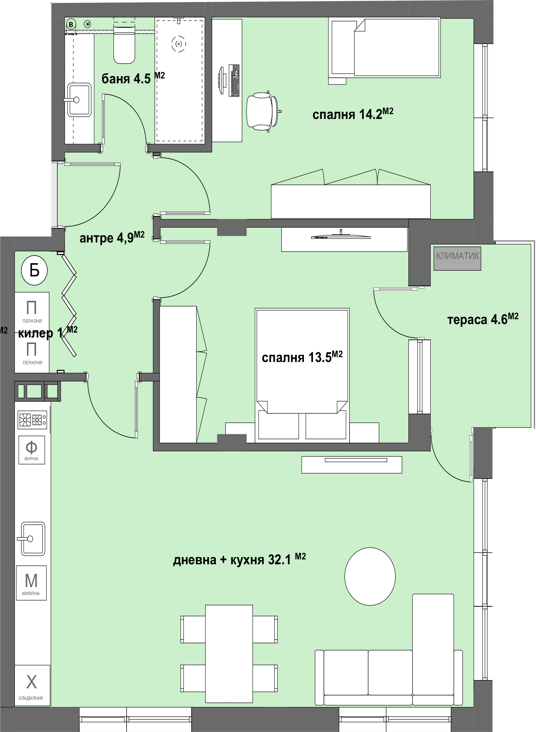 Apartment № 30-graphic