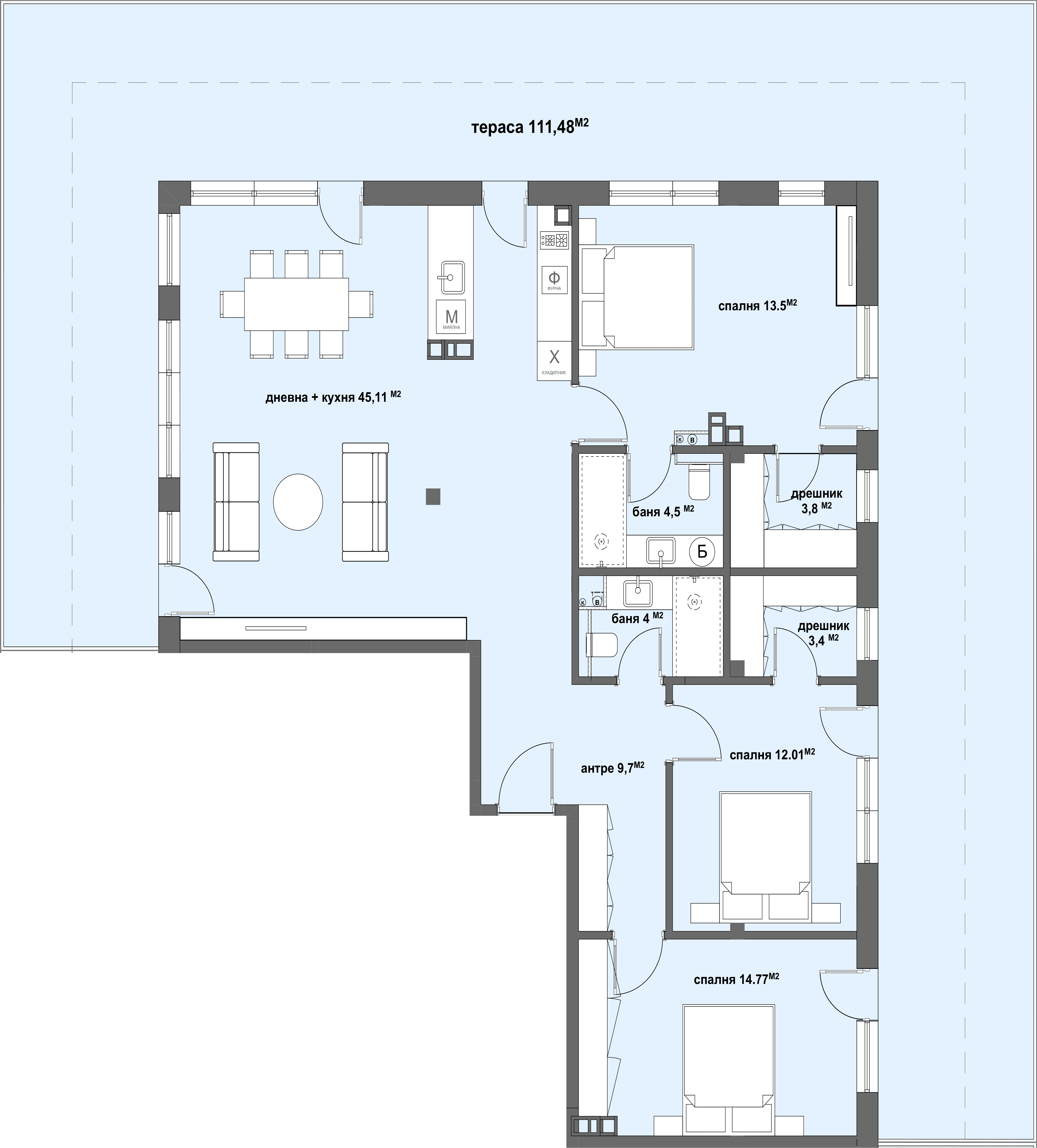 Apartment № 54-graphic