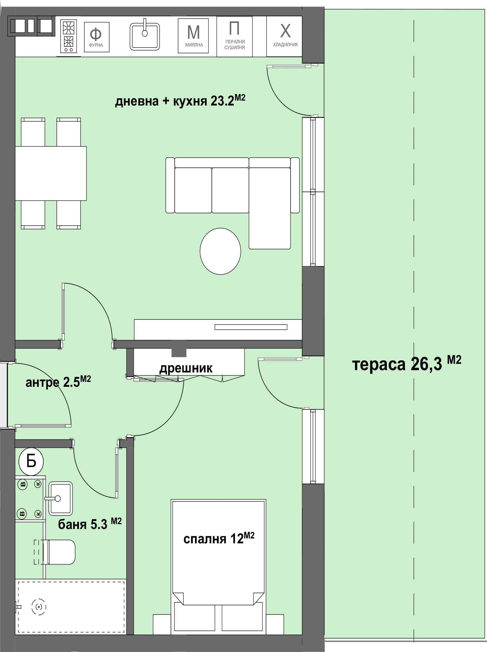 Apartment № 55-graphic