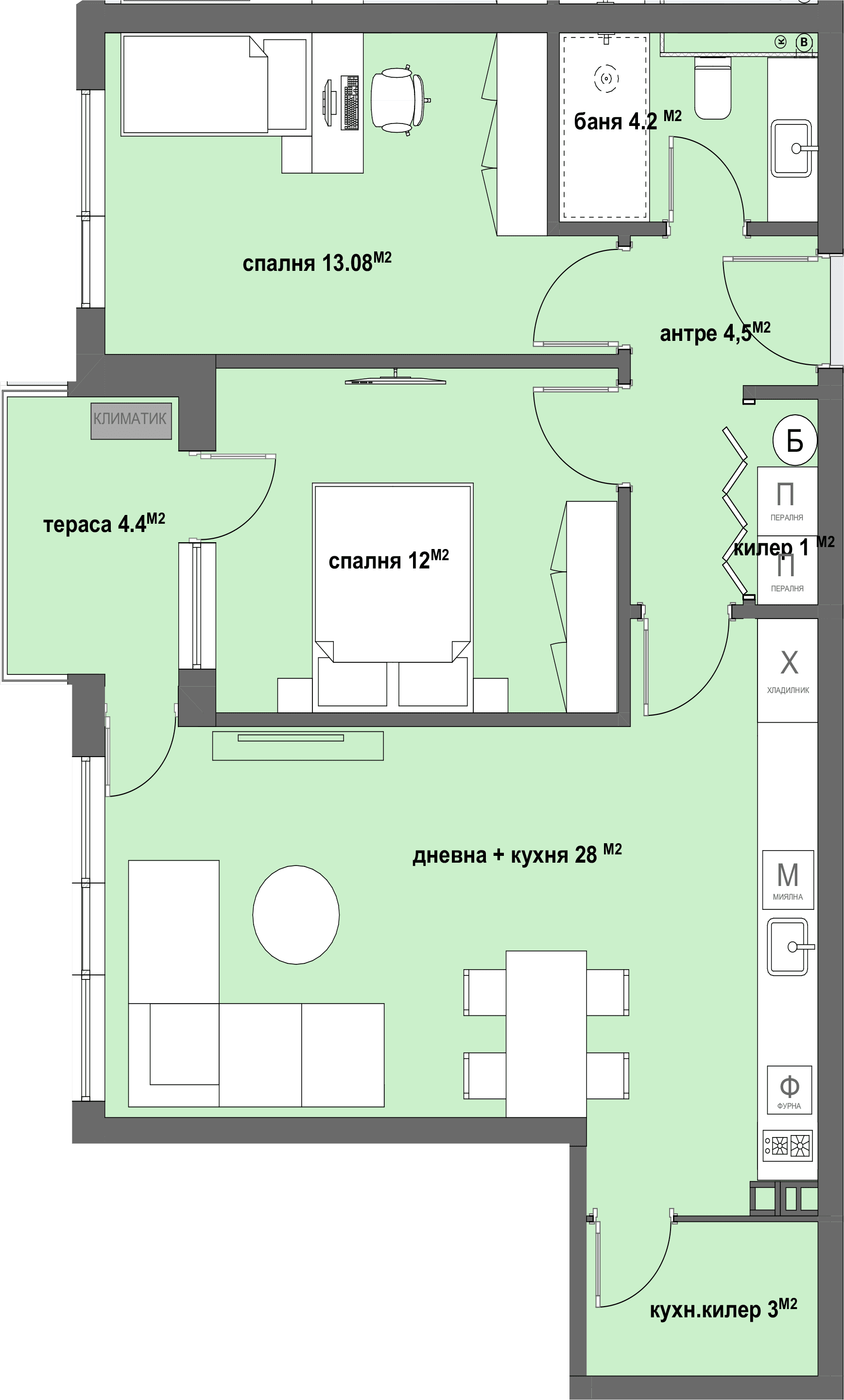 Apartment № 6-graphic