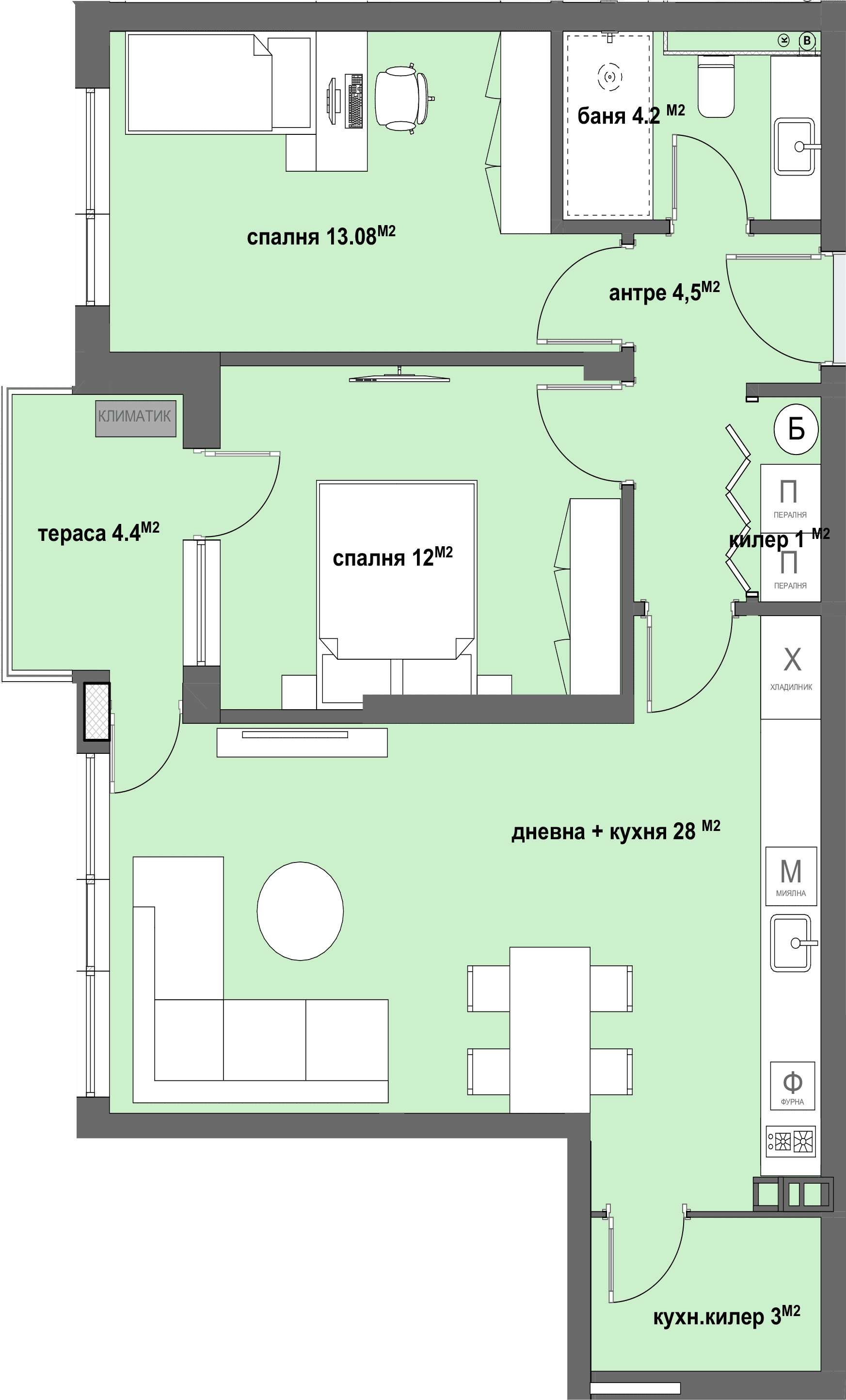 Apartment № 34-graphic