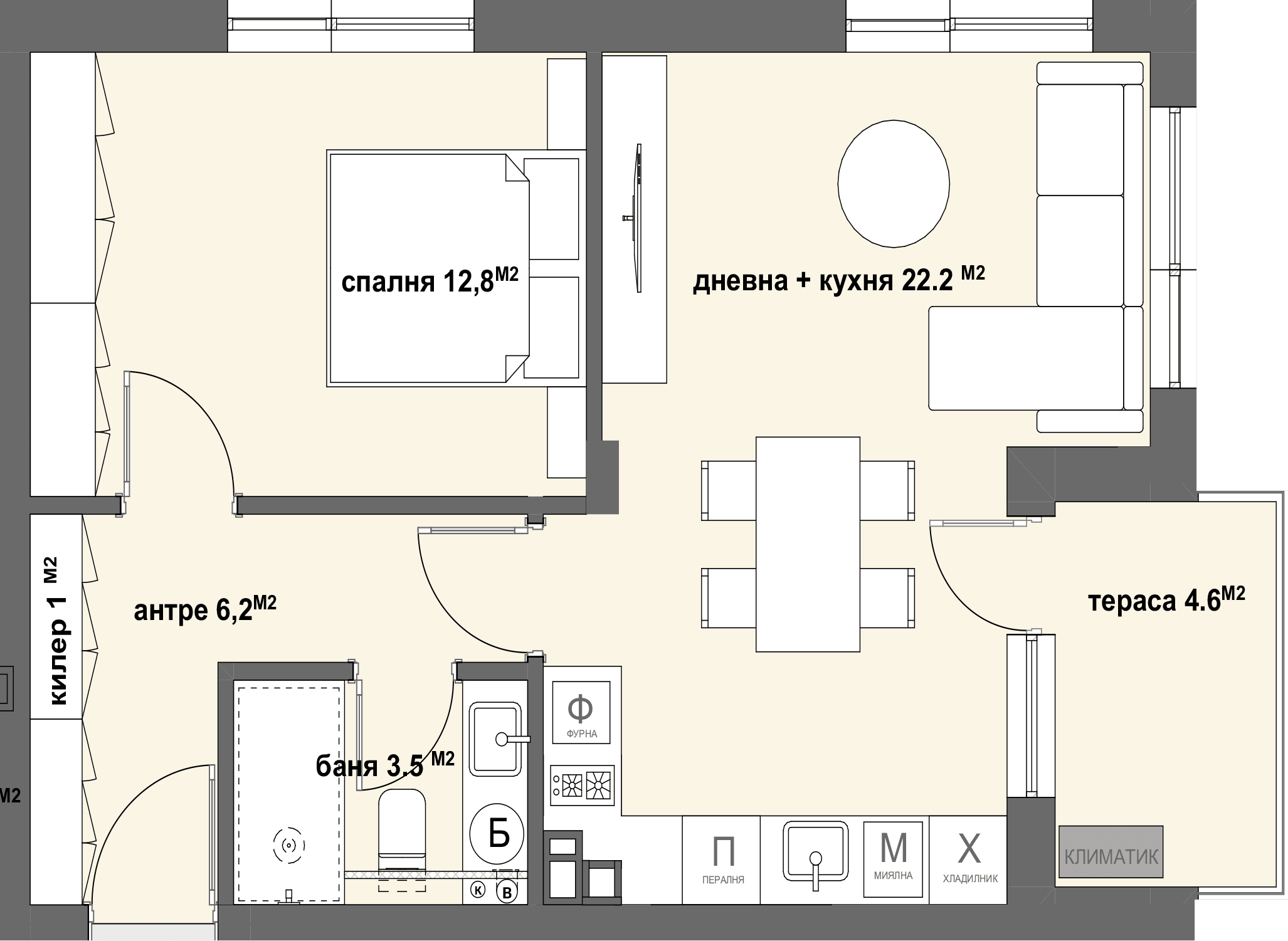 Apartment № 50-graphic