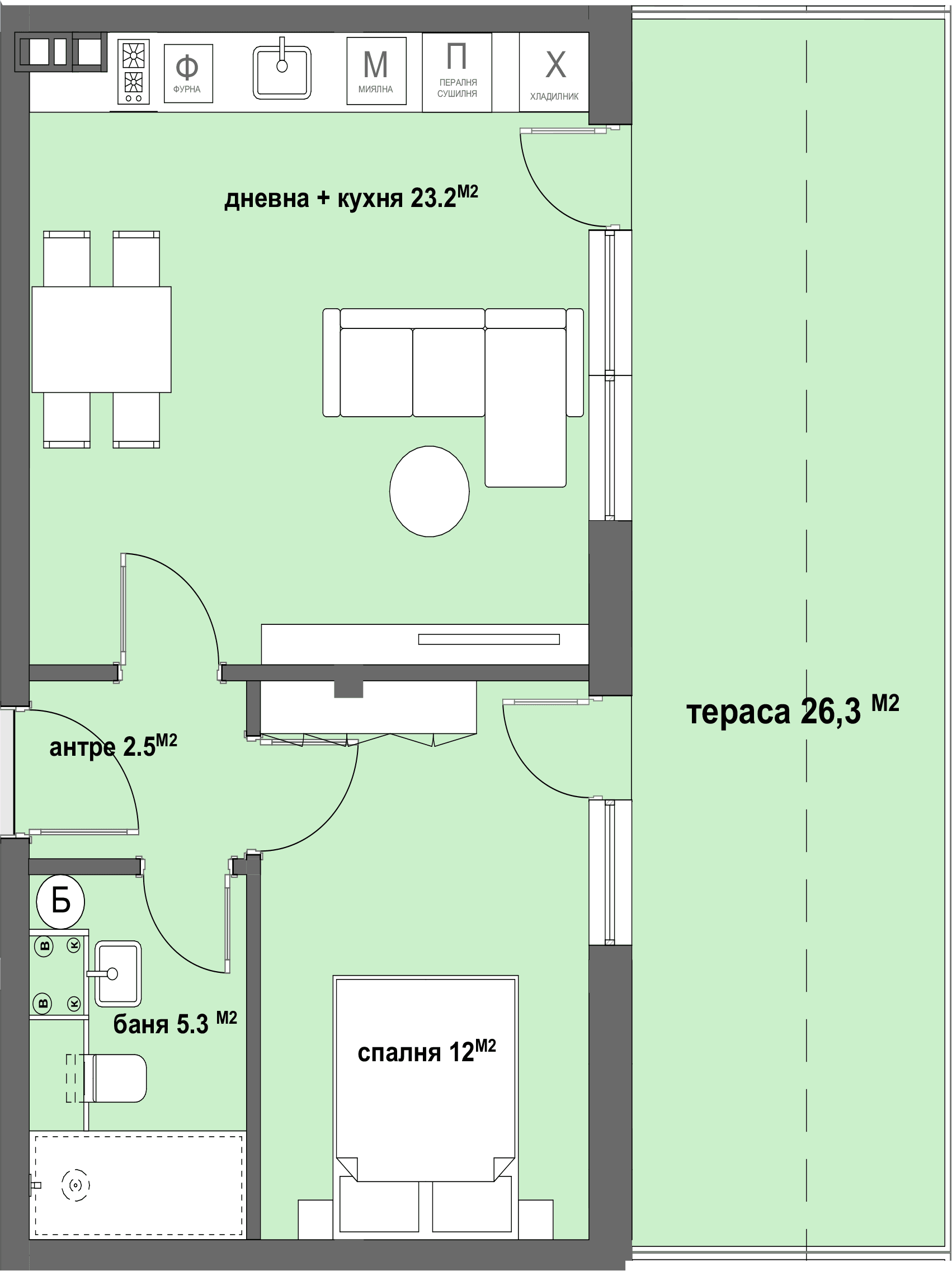 Apartment № 57-graphic