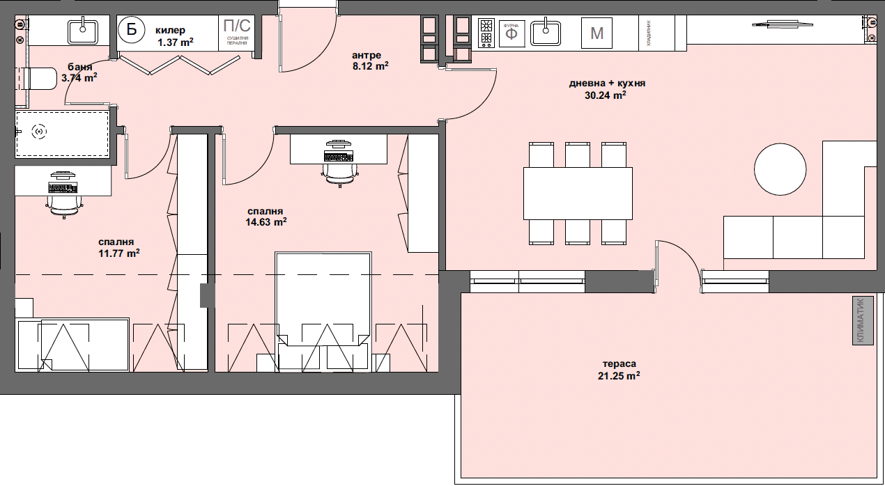 Апартамент № 21-graphic